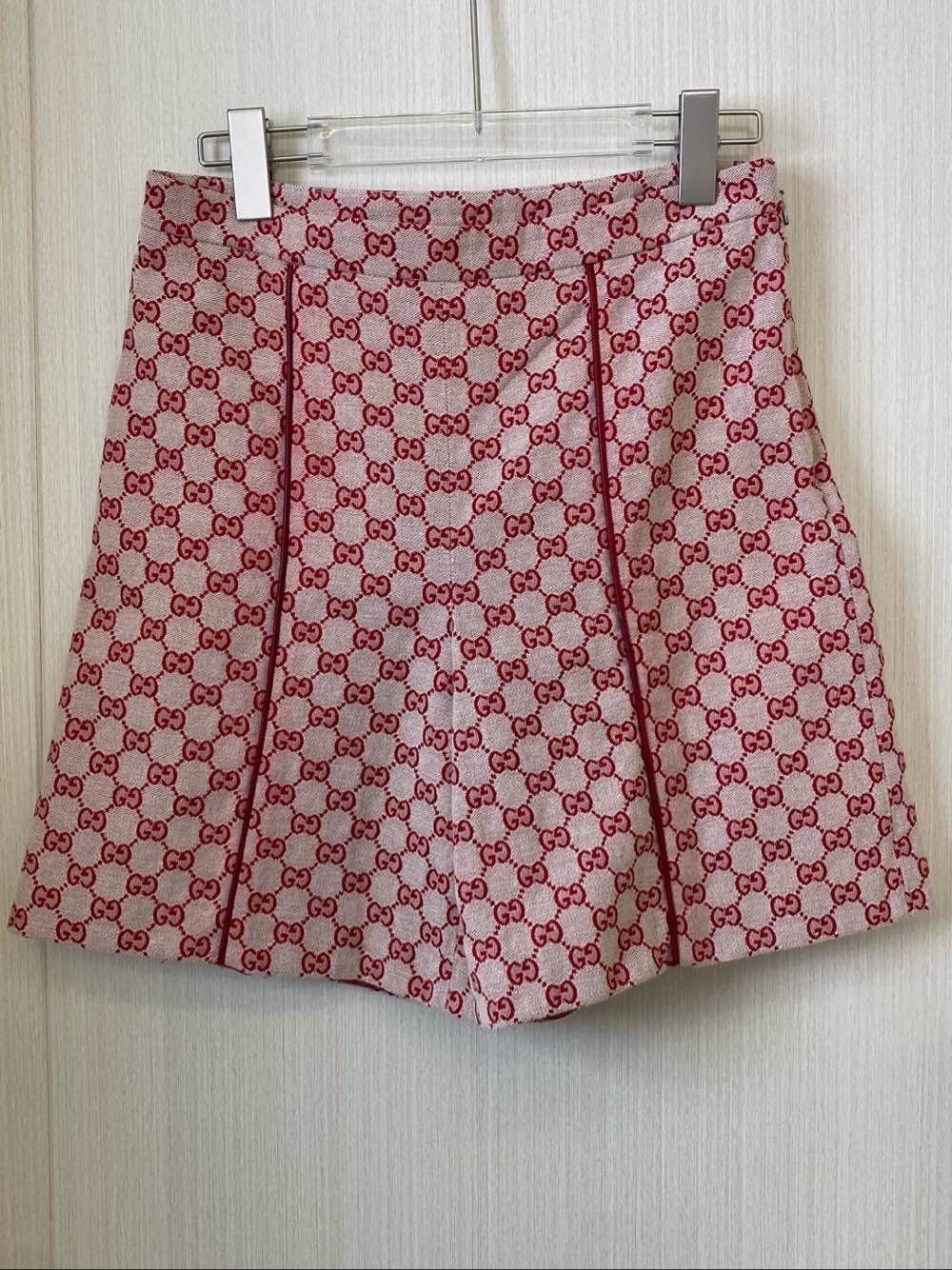 Gucci Gucci Monogram Mini Skirt Size 42 Size 28" / US 6 / IT 42 - 1 Thumbnail