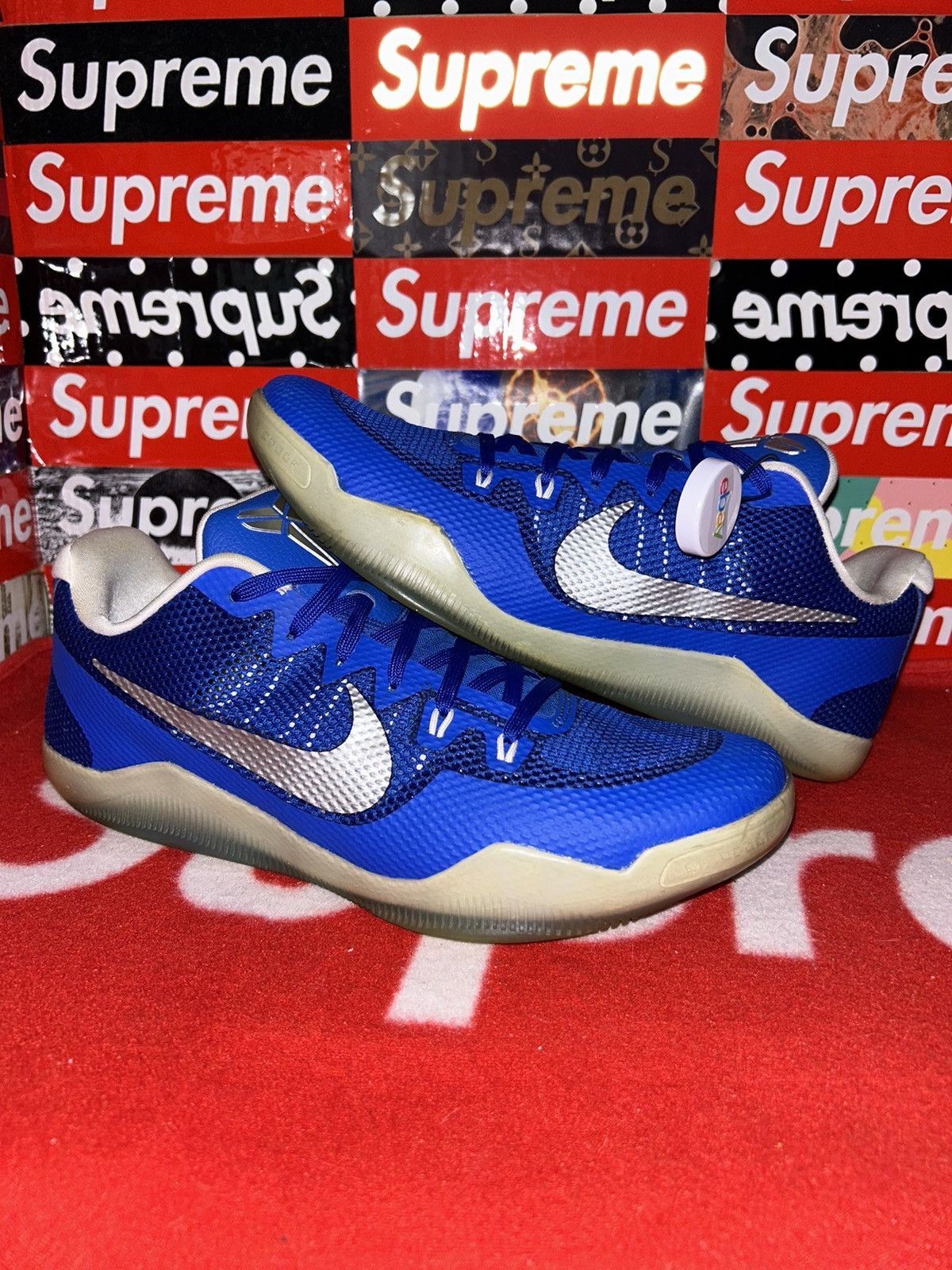 Nike Nike Kobe 11 Team Bank Game Royal 856485-441 size 12 Size US 12 / EU 45 - 1 Thumbnail