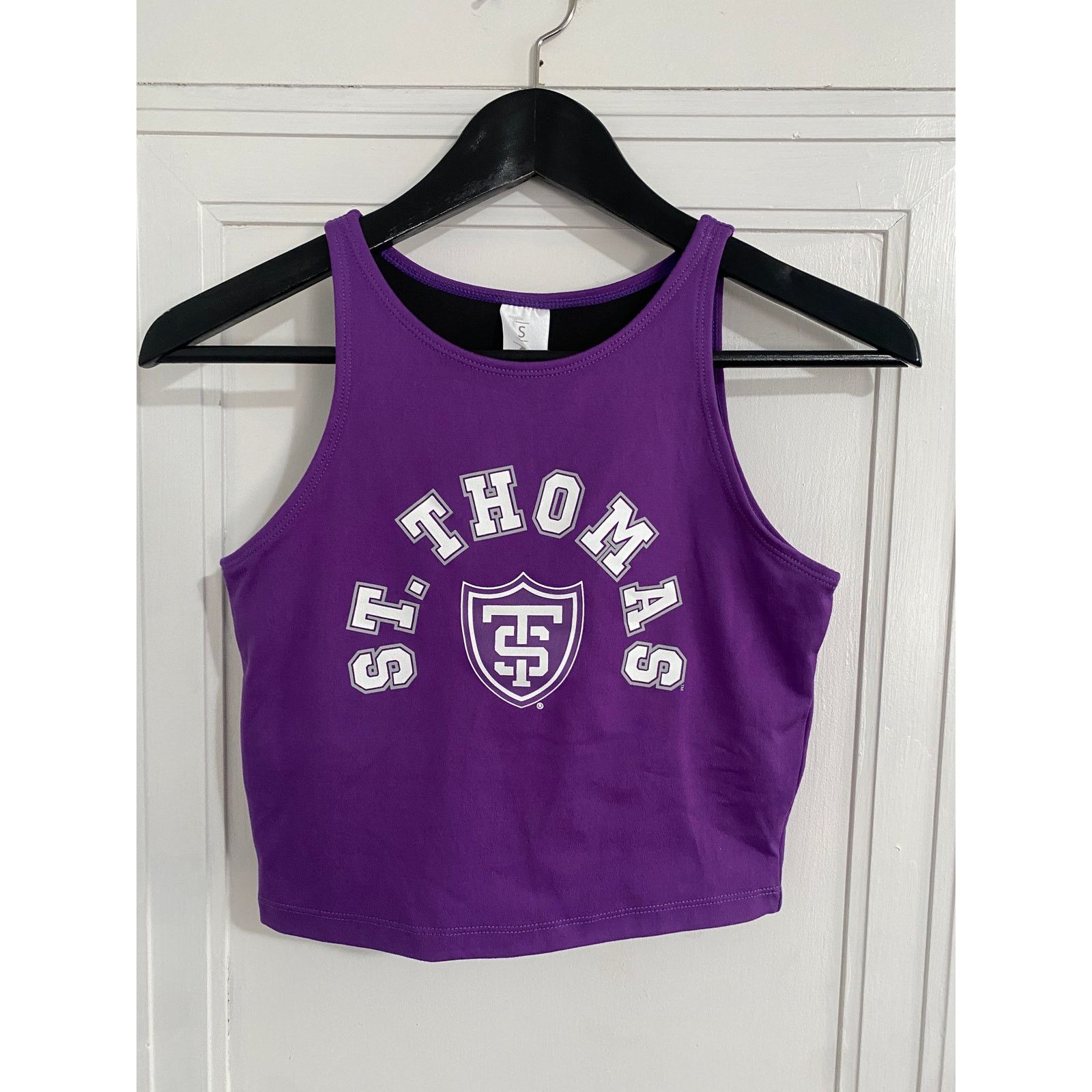 NCAA NWT University of St. Thomas Tommies Cropped Tank Top Size S Size S / US 4 / IT 40 - 1 Thumbnail