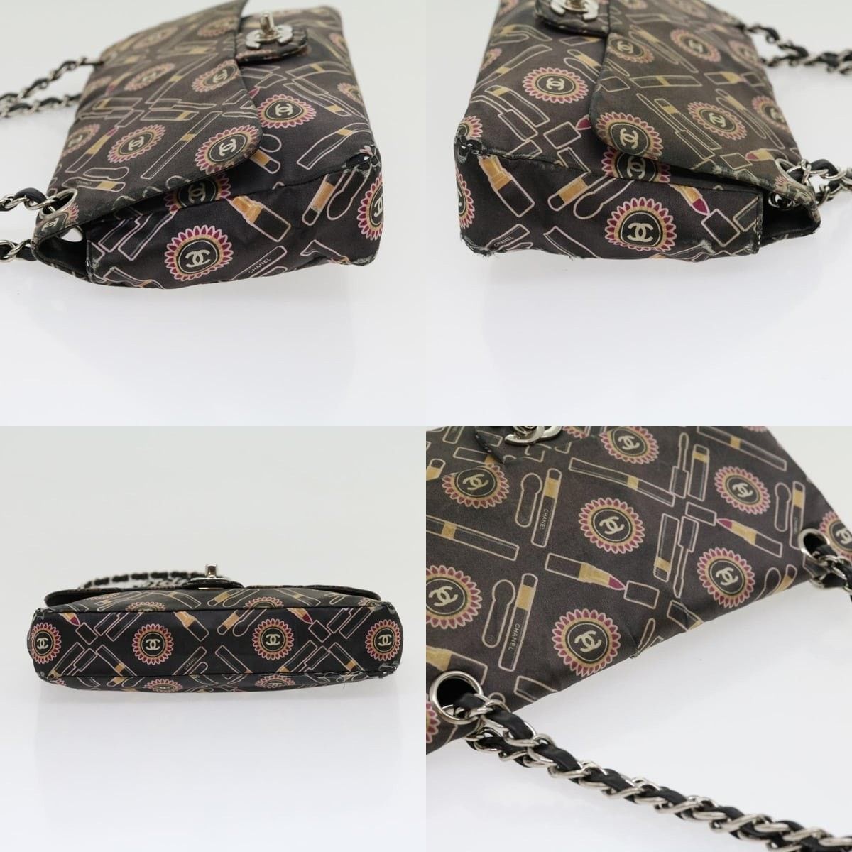 Chanel Chanel Lip Chain Turn Lock Shoulder Bag Size ONE SIZE - 3 Thumbnail