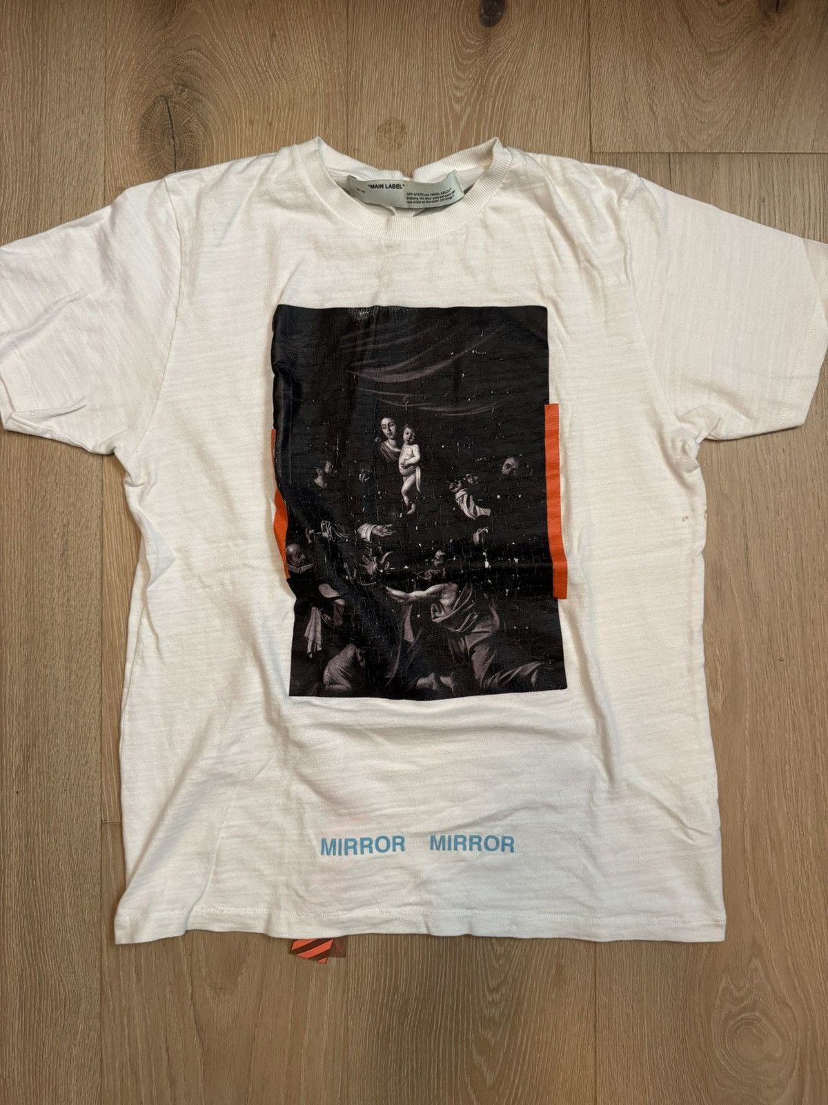 Off-White Off-White Off-White 2019 Caravaggio T-Shirt T-Shirt Size US L / EU 52-54 / 3 - 1 Thumbnail