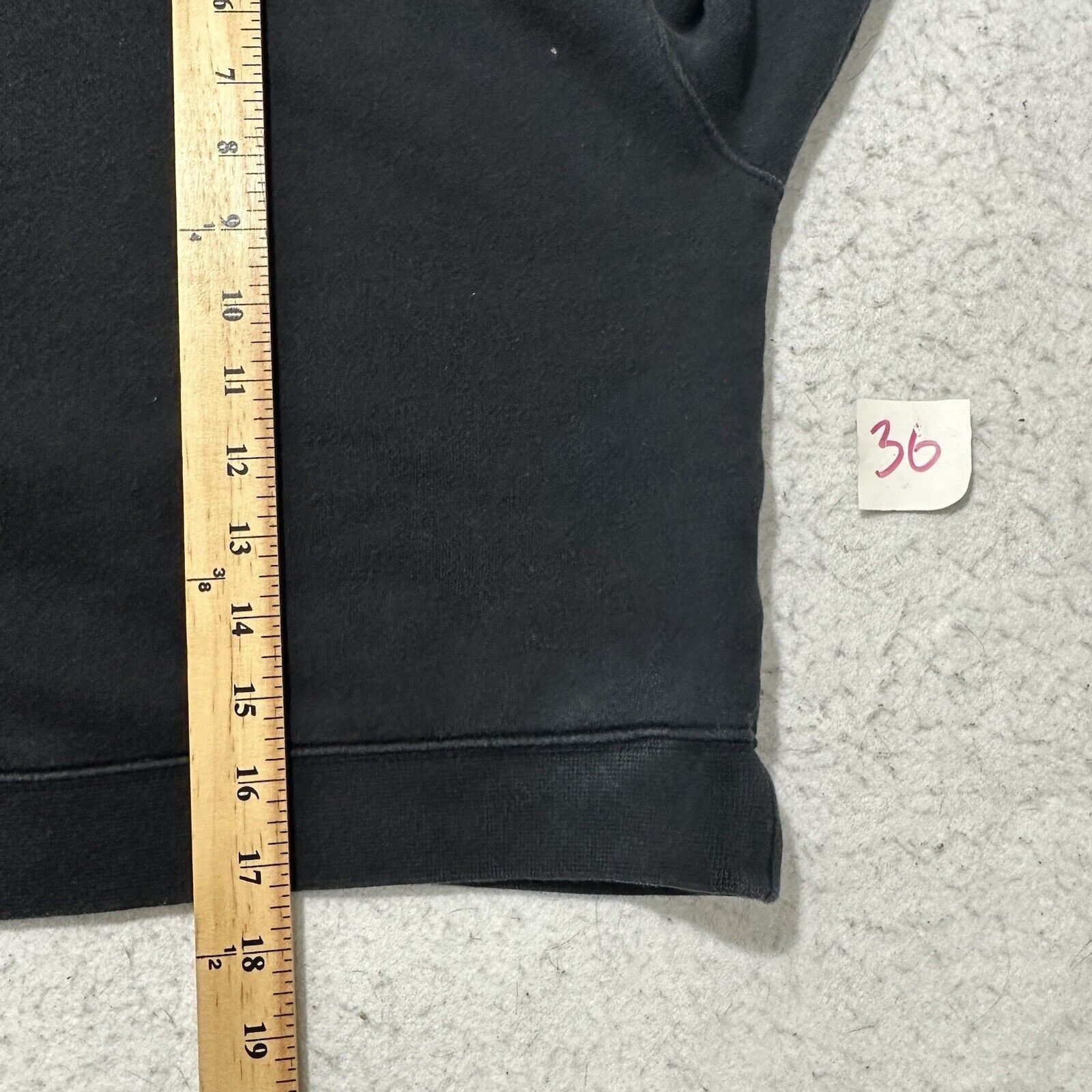 Adidas Adidas Originals Small Cropped Hoodie Black White Sweatshirt Size S / US 4 / IT 40 - 9 Thumbnail