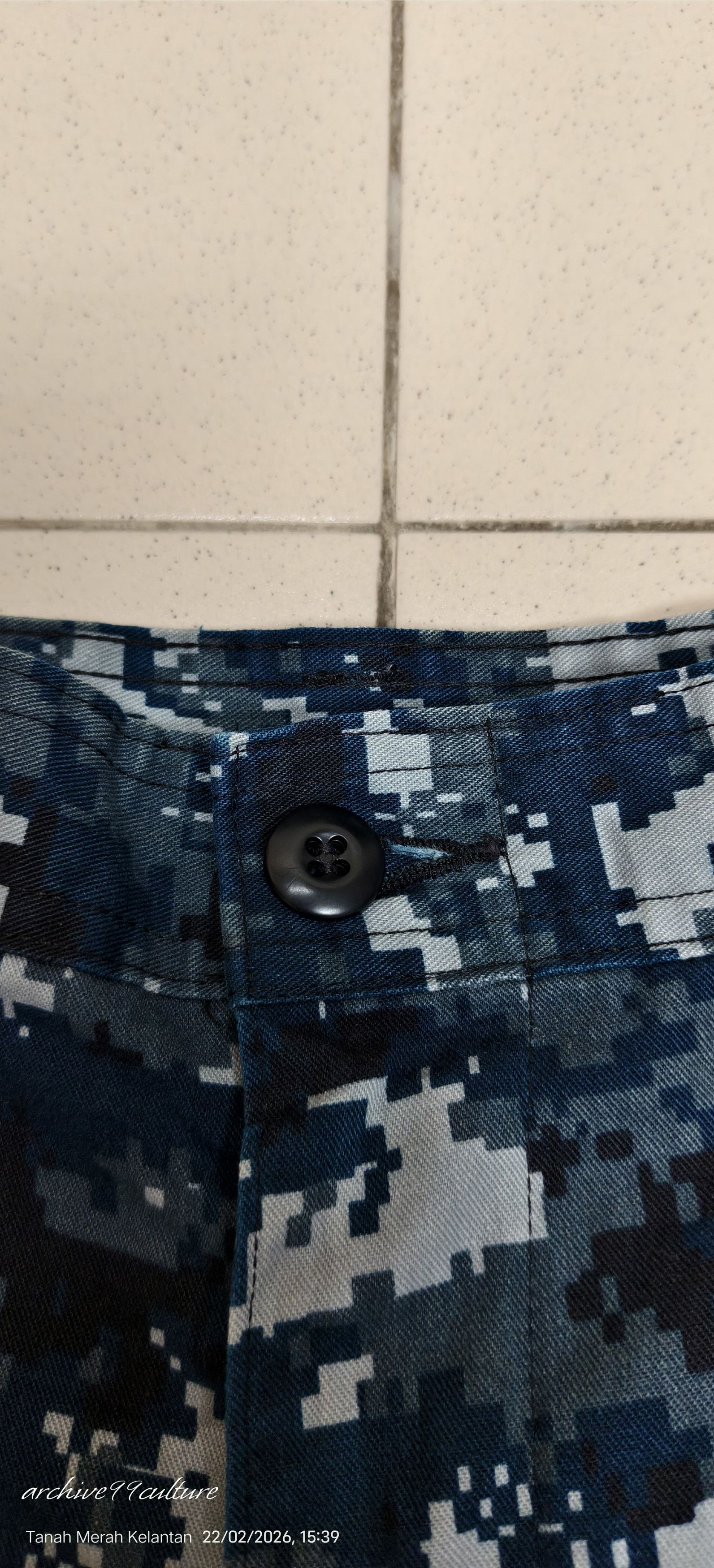 Other US Navy NWU Type I "Blueberries" Digital Camo Custom Shorts Size US 28 / EU 44 - 3 Thumbnail