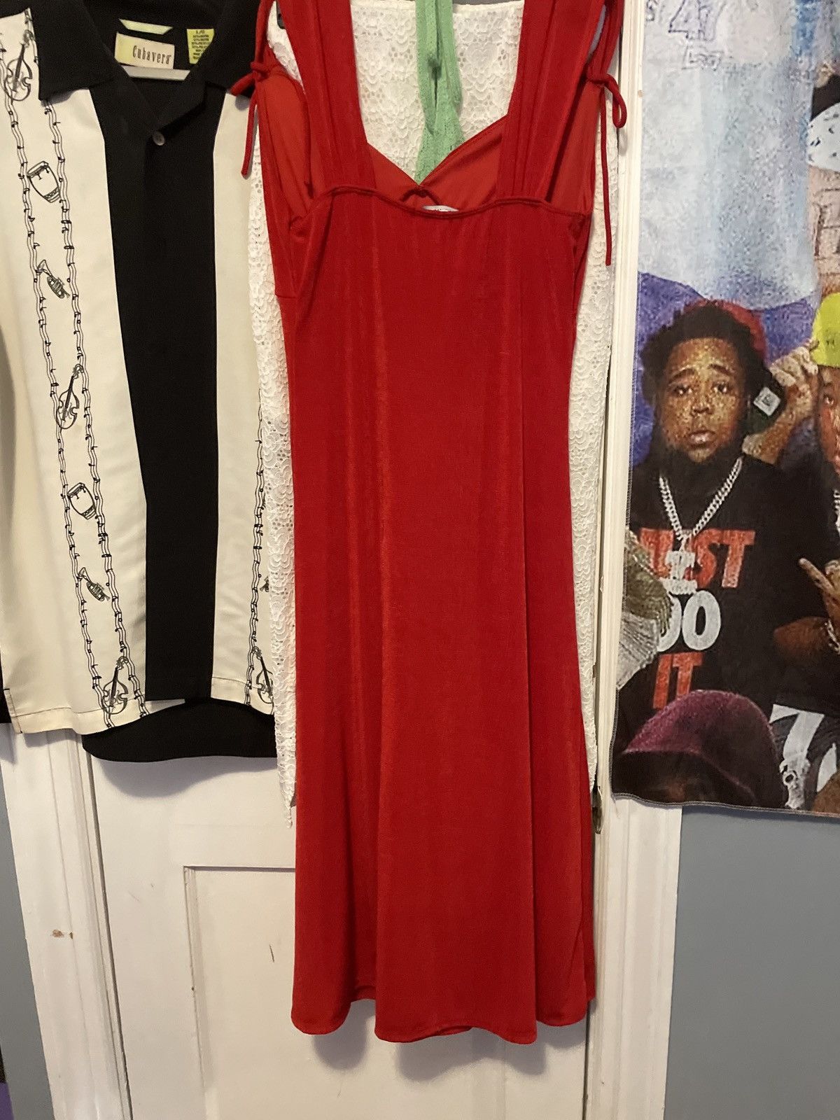 Designer Red dress Size M / US 6-8 / IT 42-44 - 2 Thumbnail