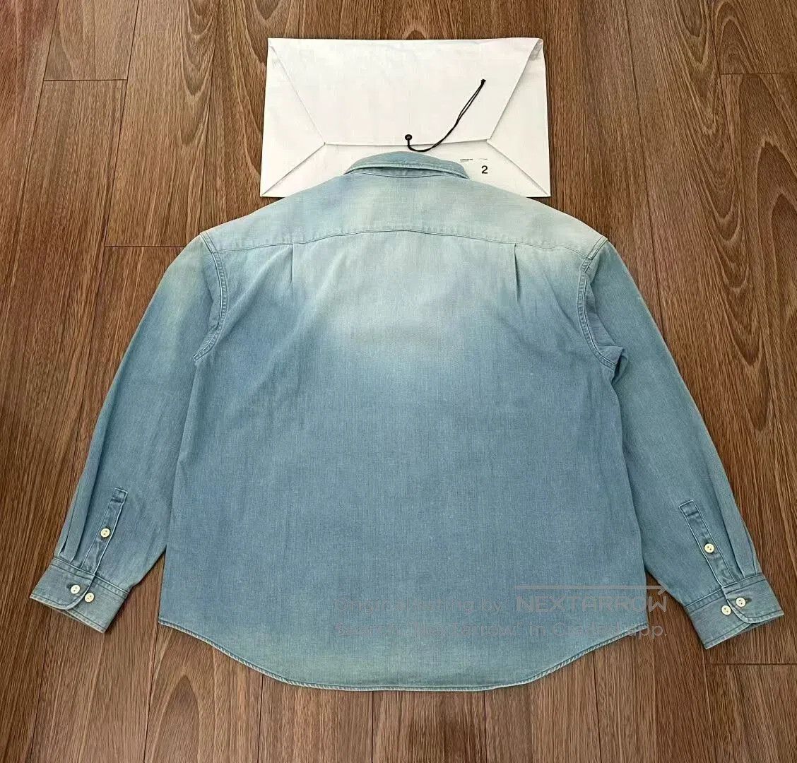 Visvim visvim ss pioneer damaged denim shirt. Size US S / EU 44-46 / 1 - 2 Thumbnail