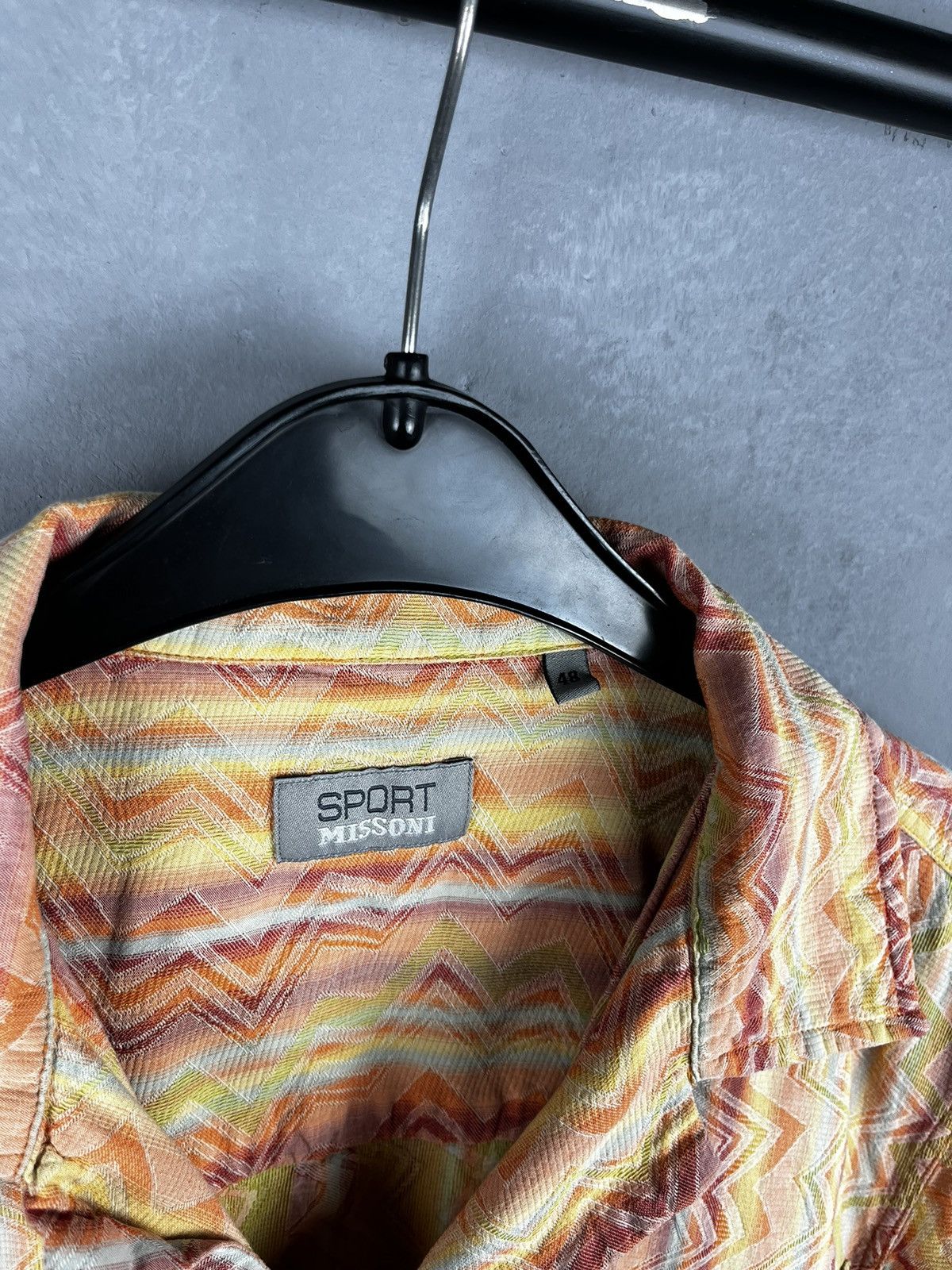 Missoni × Vintage Vintage Button Ups Shirt Missoni Sport Size US M / EU 48-50 / 2 - 3 Thumbnail