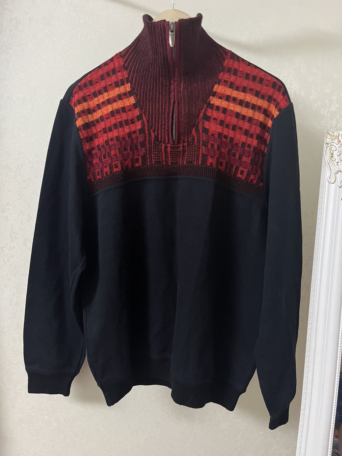 Carlo Colucci × Vintage Carlo Colucci Vintage y2k Knitsweater Size US M / EU 48-50 / 2 - 1 Thumbnail
