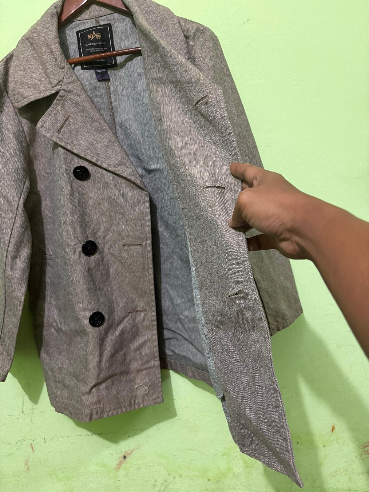 Alpha Industries Alpha industries PeaCoat Jacket Design Nice Design Size US M / EU 48-50 / 2 - 5 Thumbnail