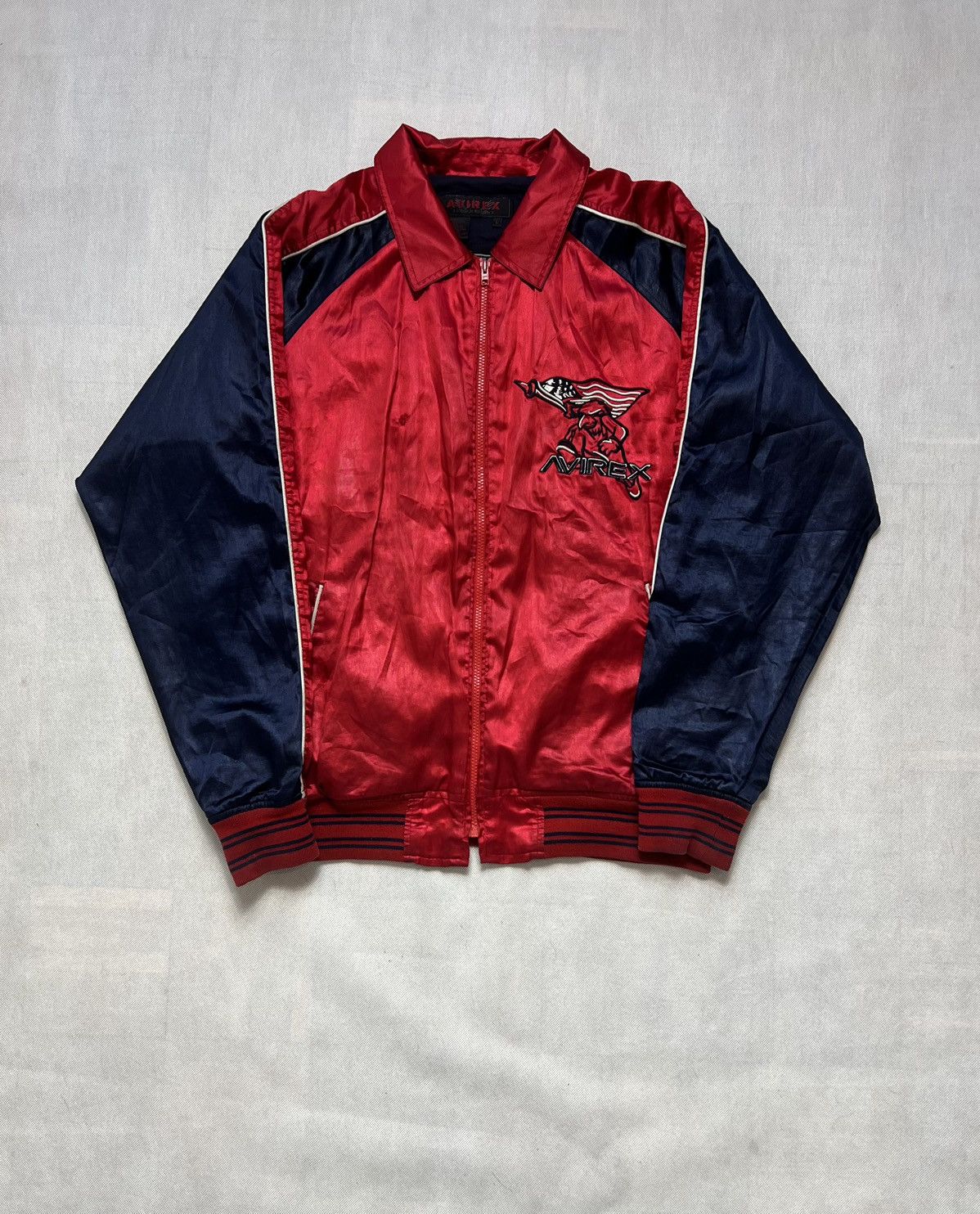 Avirex × Vintage Rare Jacket Avirex Sky Boss USA bomber vintage Size US L / EU 52-54 / 3 - 2 Thumbnail