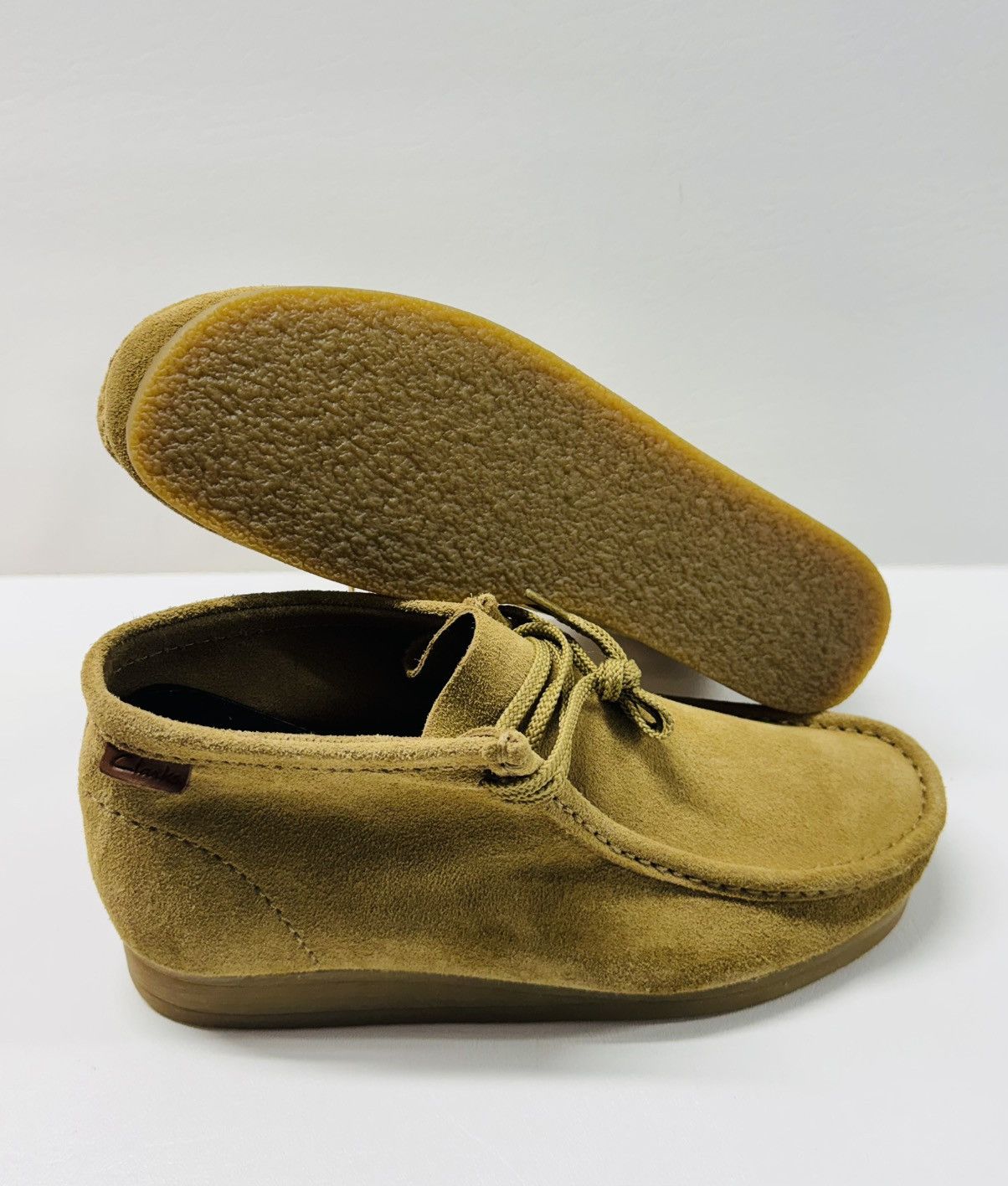 Clarks Clarks Wallaston Suede Boots Dark Sand Size US 10 / EU 43 - 1 Thumbnail