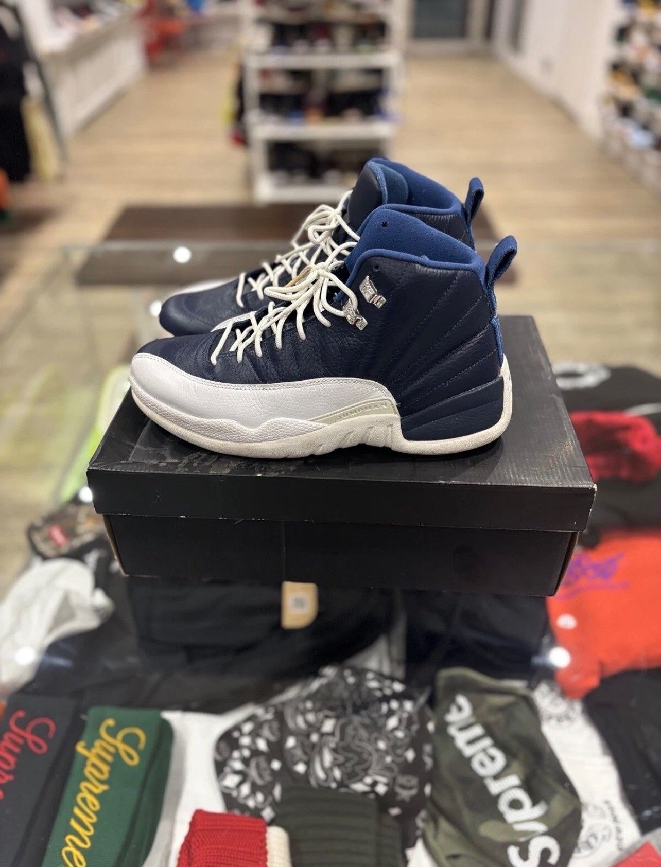 Jordan Brand Jordan 12 Obsidian (2012) Size US 9 / EU 42 - 3 Thumbnail