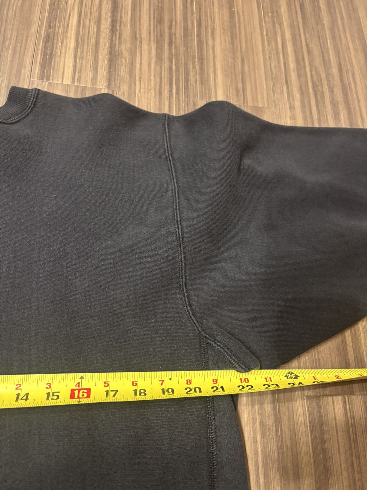 Champion Vintage 90s Champion Reverse Weave Sweatshirt Black Mens L Size US L / EU 52-54 / 3 - 4 Thumbnail