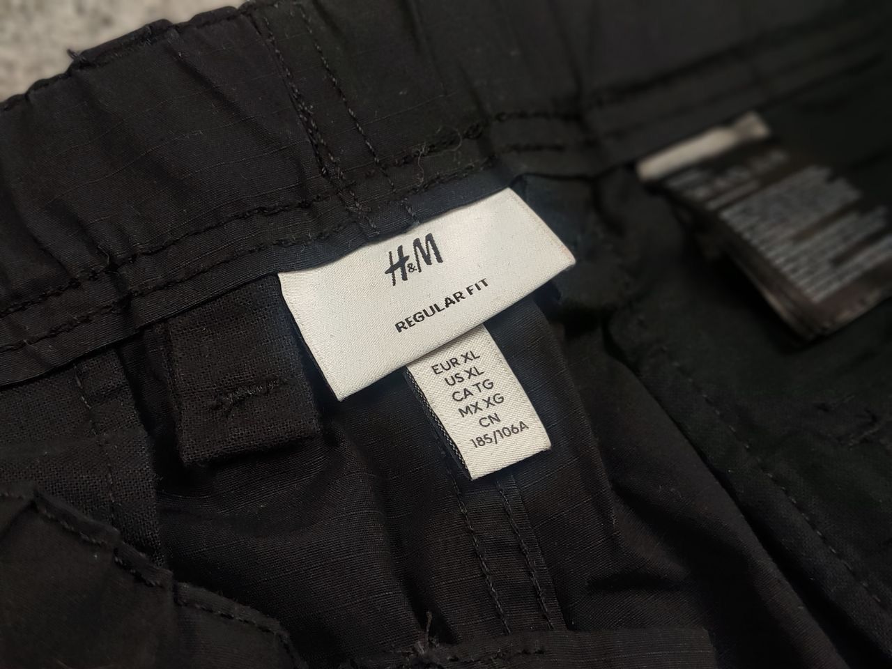 Japanese Brand Perfect black Ripstop Cargo Pants Regular Fit Vintage Style Size US 36 / EU 52 - 13 Thumbnail