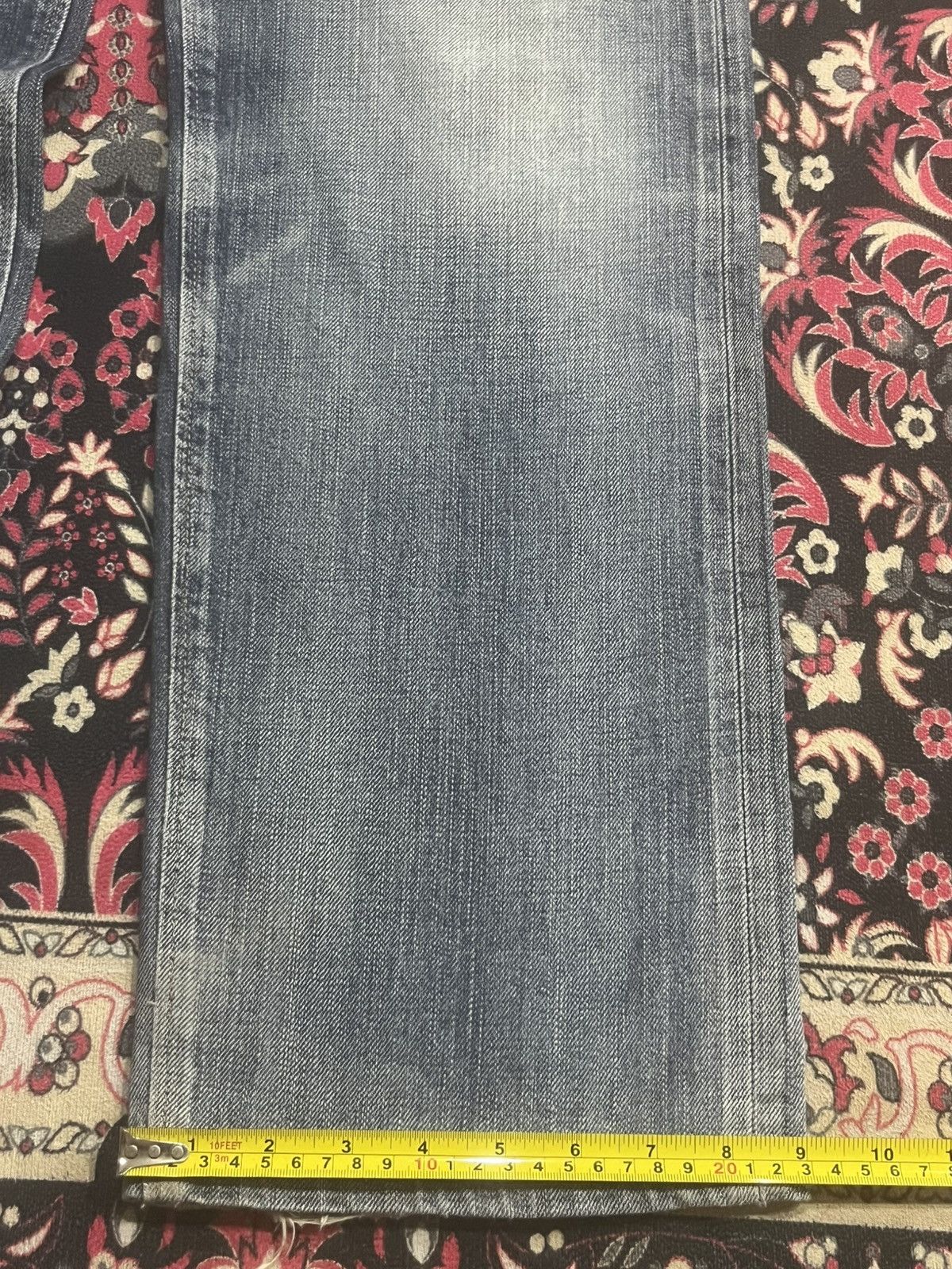 Vintage Vintage Japanese Brand Edwin 505 Half Selvedge Blue Jeans Size US 32 / EU 48 - 19 Thumbnail