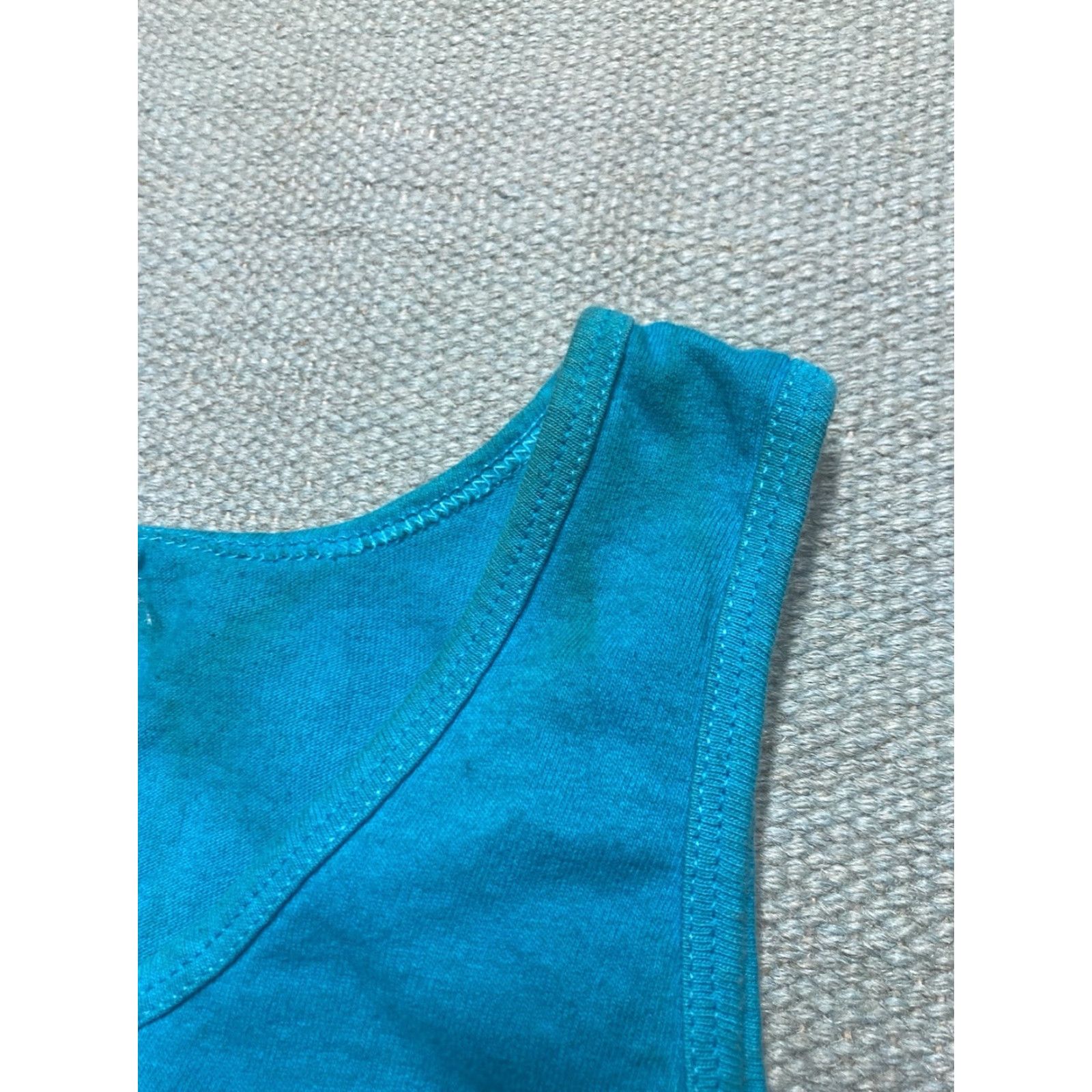 Fruit Of The Loom VINTAGE 90s Fruit of the Loom Tank Top Sleeveless T-Shirt Grunge Beach XL Blue Mens Clothing Size US XL / EU 56 / 4 - 6 Thumbnail