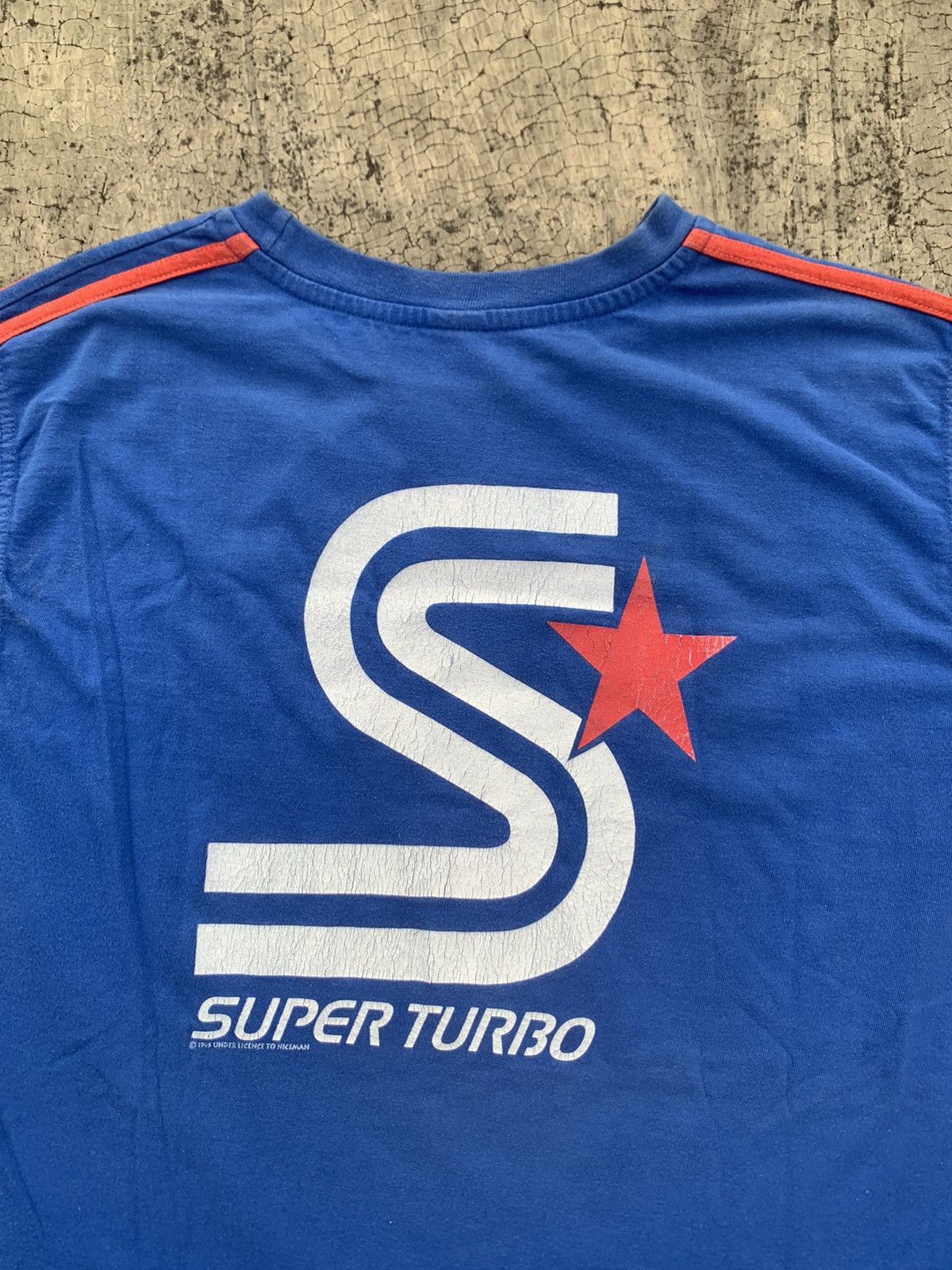Band Tees Vintage 1995 Blur Band Super Turbo not oasis Size US L / EU 52-54 / 3 - 5 Thumbnail