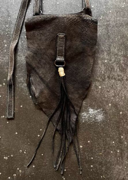 Other Kyōji Maruyama Fringed Leather Shoulder Bag Size ONE SIZE - 3 Thumbnail