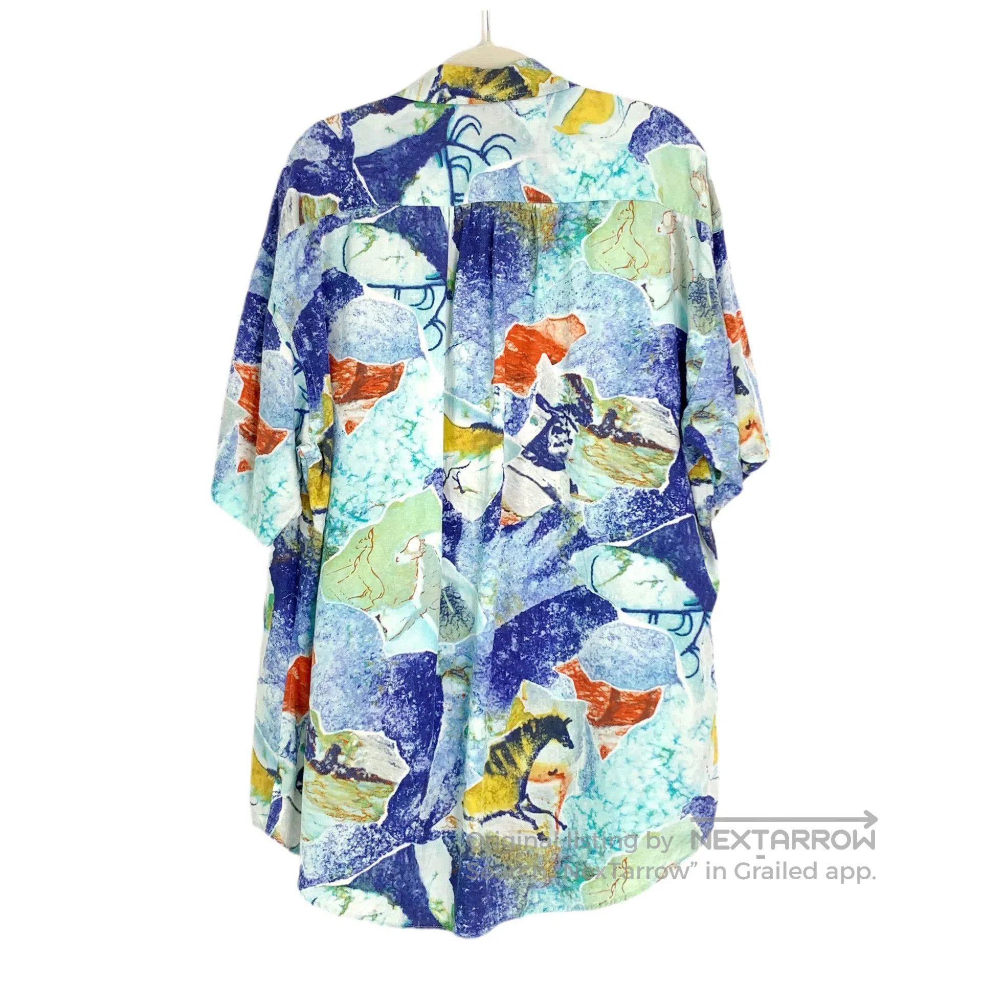 Yohji Yamamoto Yohji Yamamoto Cuban Collar Shirt. Size US M / EU 48-50 / 2 - 2 Thumbnail
