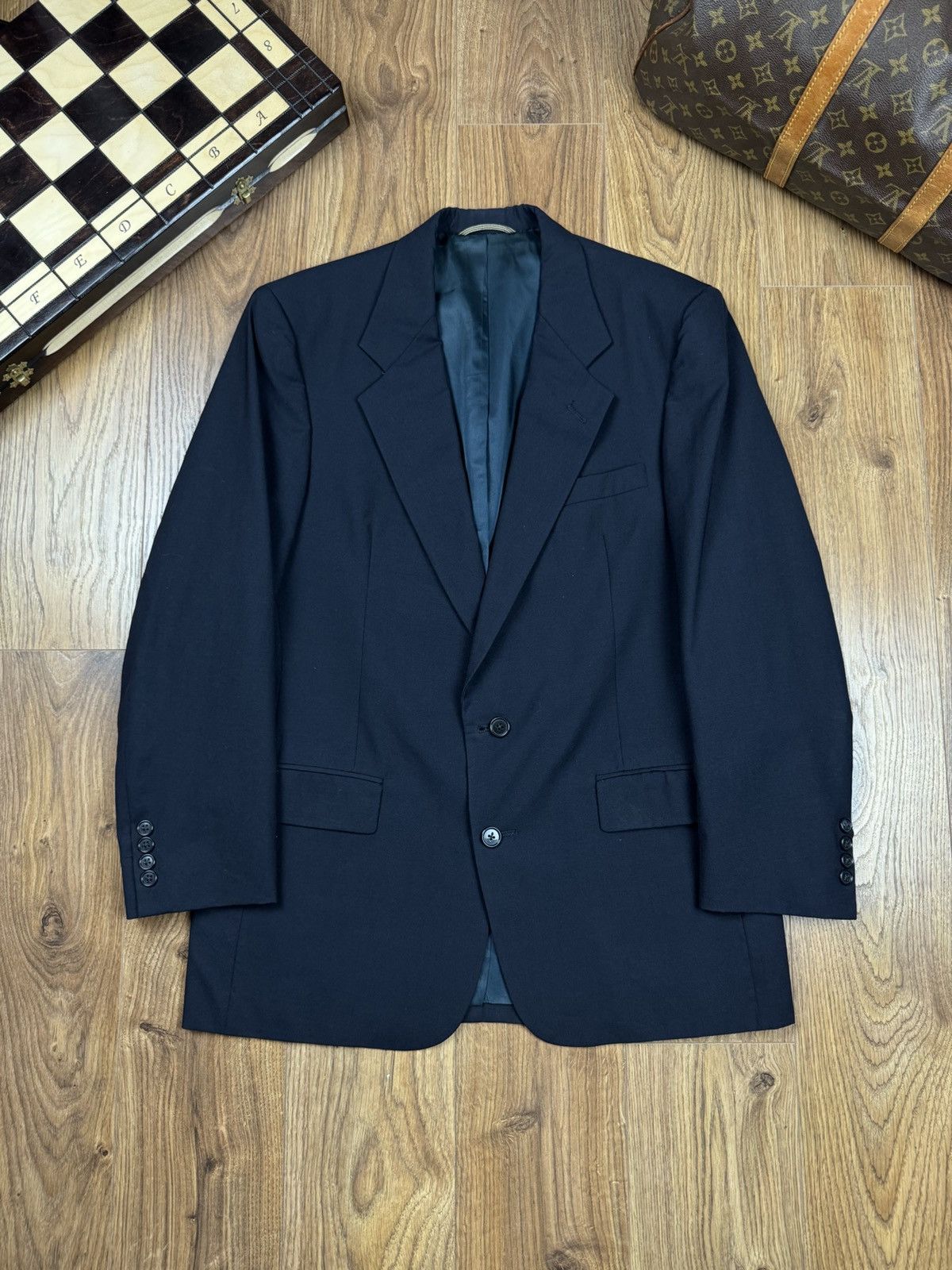 Christian Dior Monsieur Vintage wool blazer Christian Dior original luxury item Size 40R - 1 Thumbnail