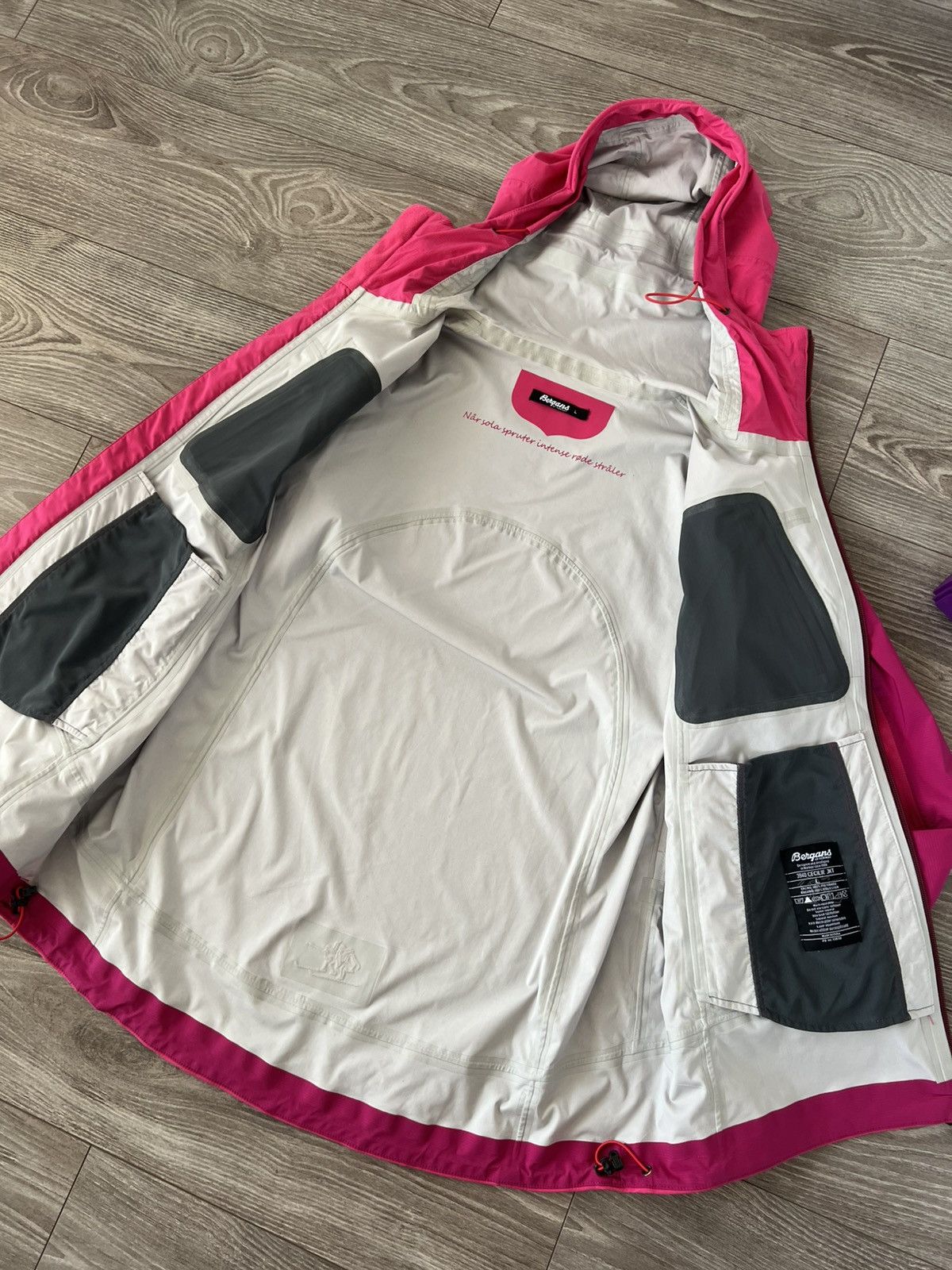Bergans of Norway ‼️Bergans Of Norway Thin Hooded Cecilie Pro Gorpcore Jacket‼️ Size L / US 10 / IT 46 - 13 Thumbnail