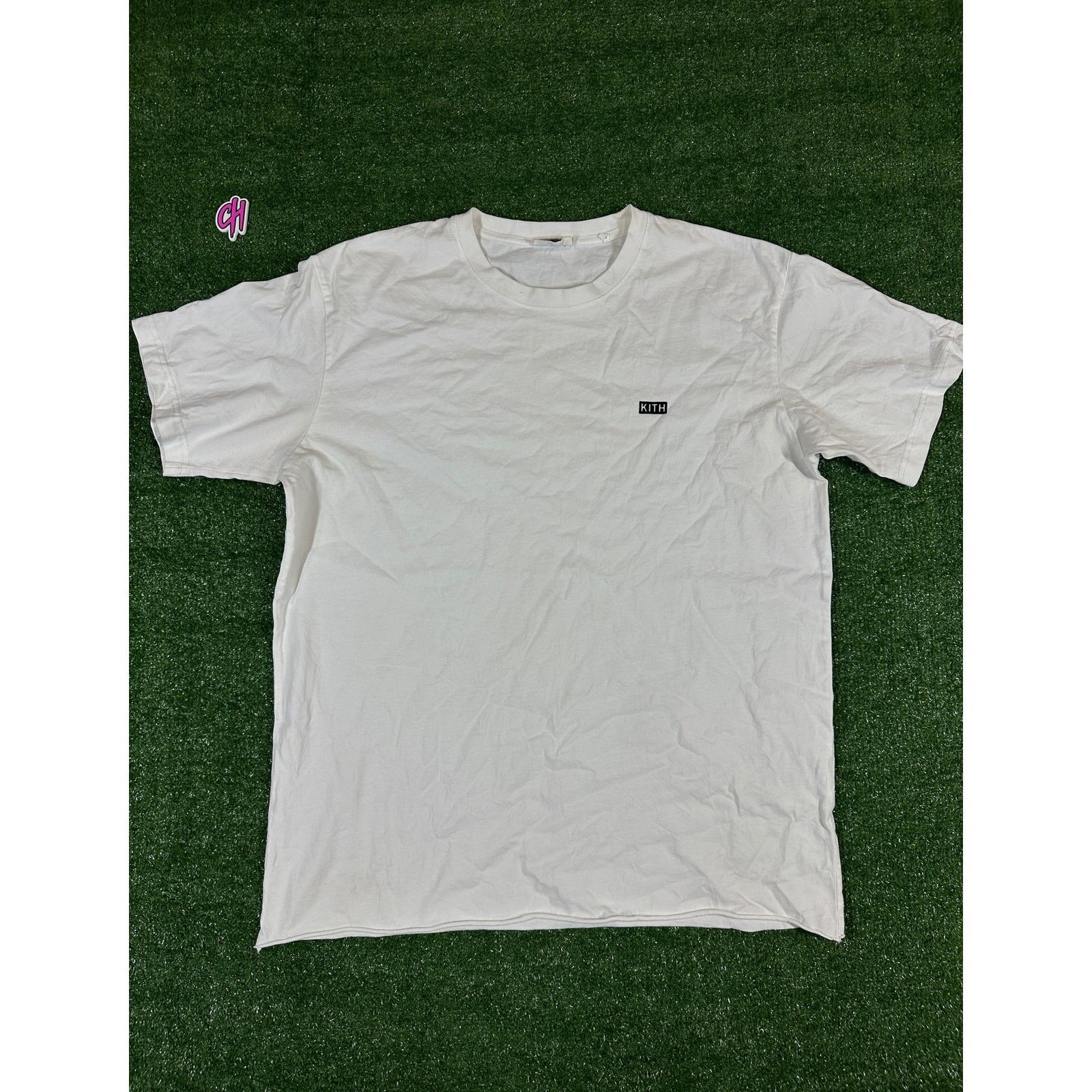Kith Kith White S/S Lax Men's T-Shirt (USED) - Size XL Size US XL / EU 56 / 4 - 1 Thumbnail