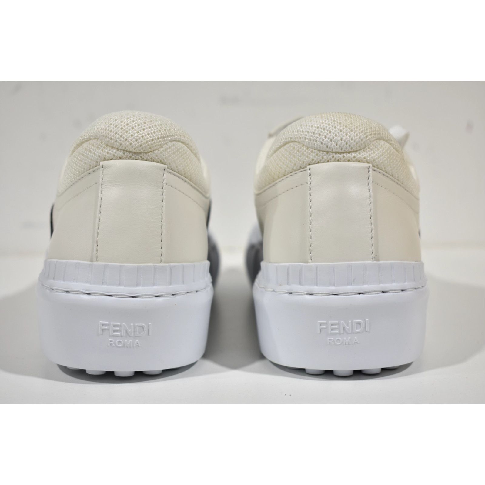 Fendi Fendi Force Brown c White Platform Low Top Trainer Sneaker Size US 11.5 / IT 41.5 - 11 Thumbnail