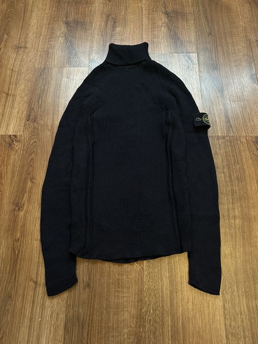 Vintage stone island turtleneck sale