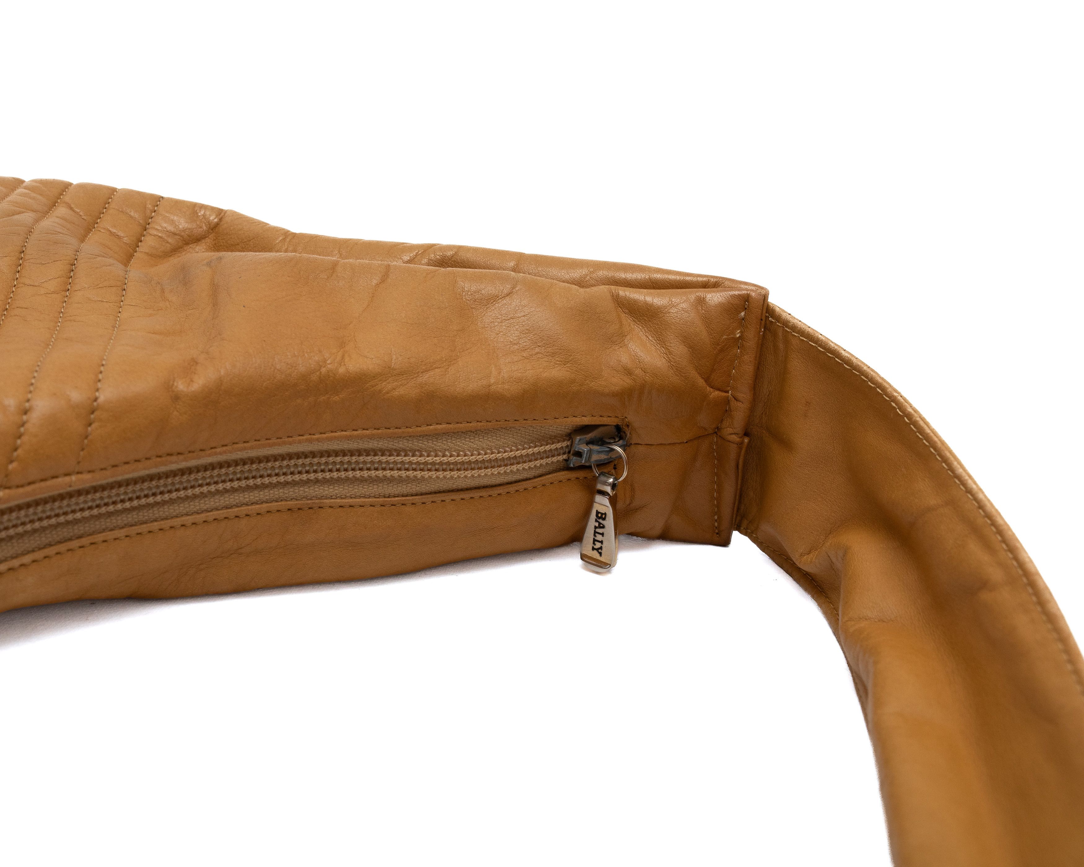 Bally BALLY Vintage Boho Croissant Leather Bag Size ONE SIZE - 5 Thumbnail