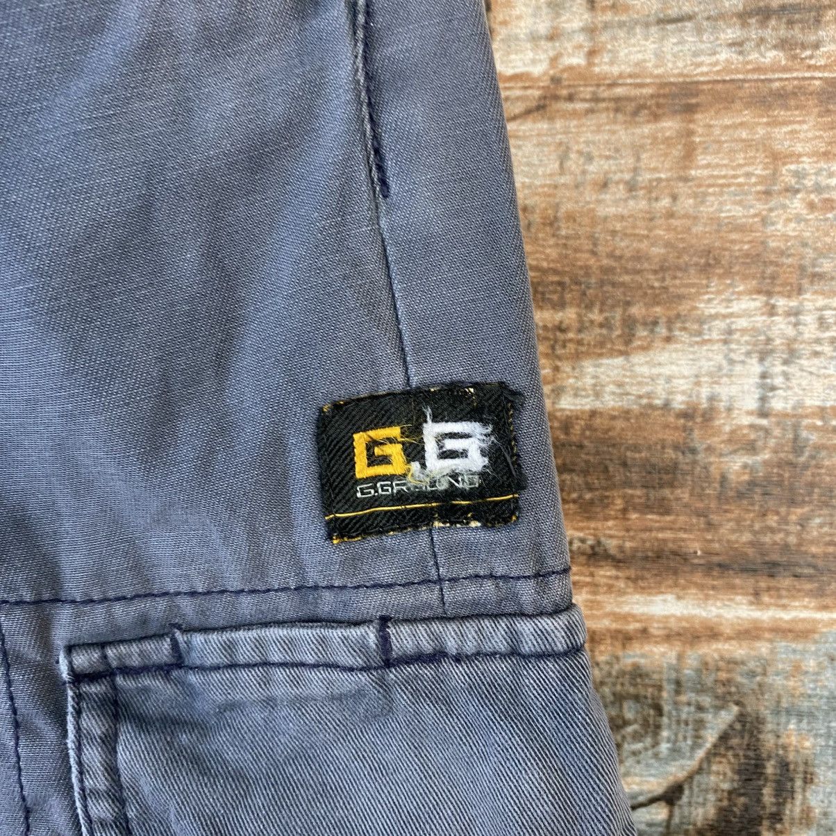 Japanese Brand DL G Ground Gray Cargo Multipocket Pants #C1288 Size US 32 / EU 48 - 13 Thumbnail