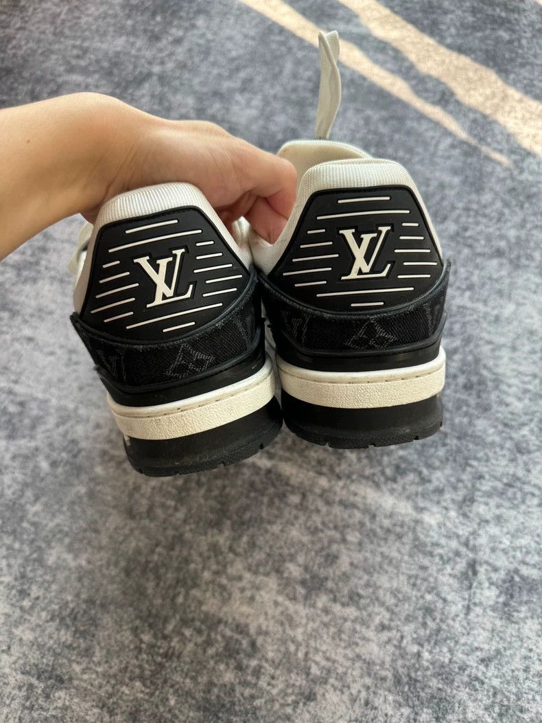 Louis Vuitton Louis Vuitton Black and White Panda Cowboy shoes Size US 11 / EU 44 - 5 Thumbnail