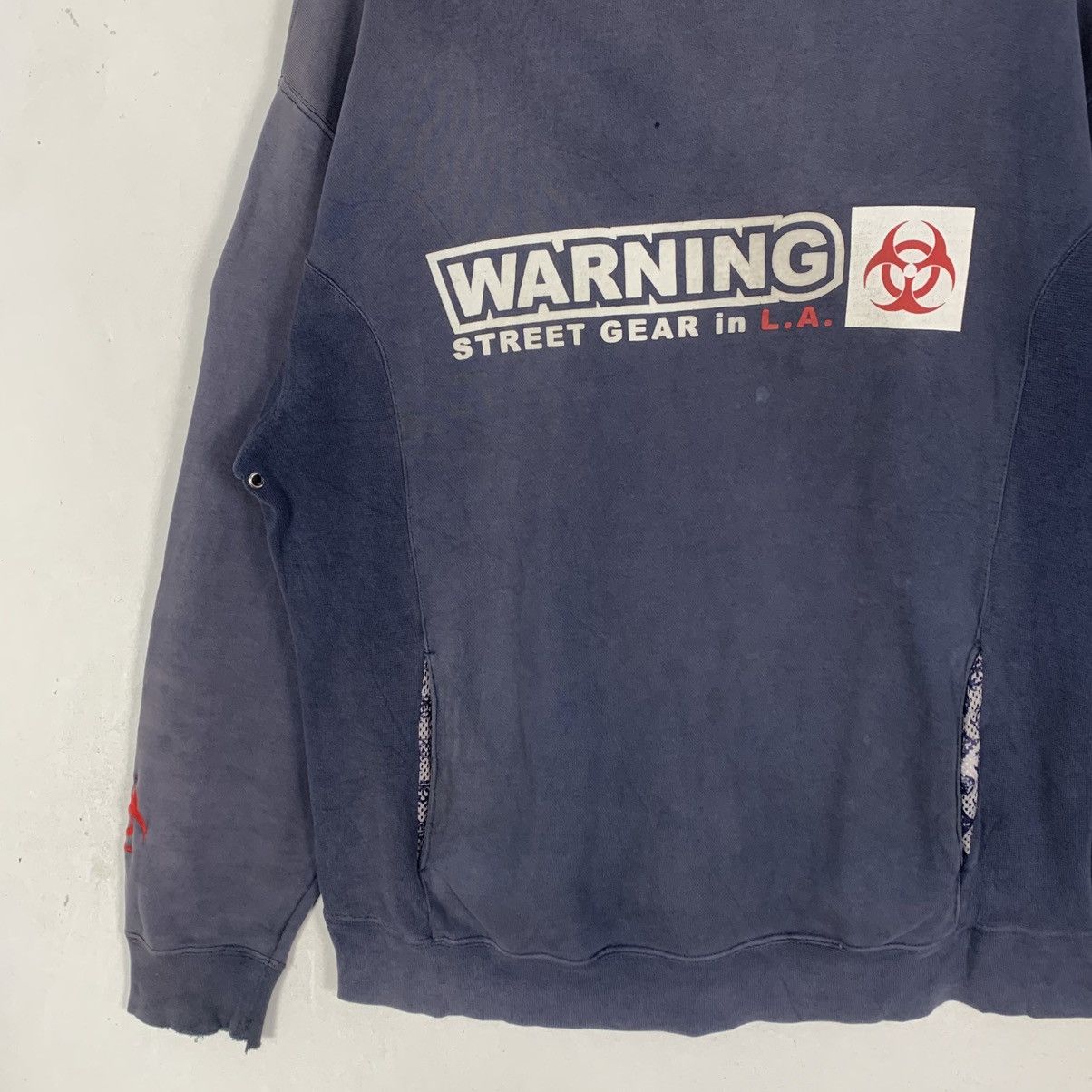 Vintage Vintage warning Street Gear Streetwear hip hop Hoodies Size US M / EU 48-50 / 2 - 5 Thumbnail