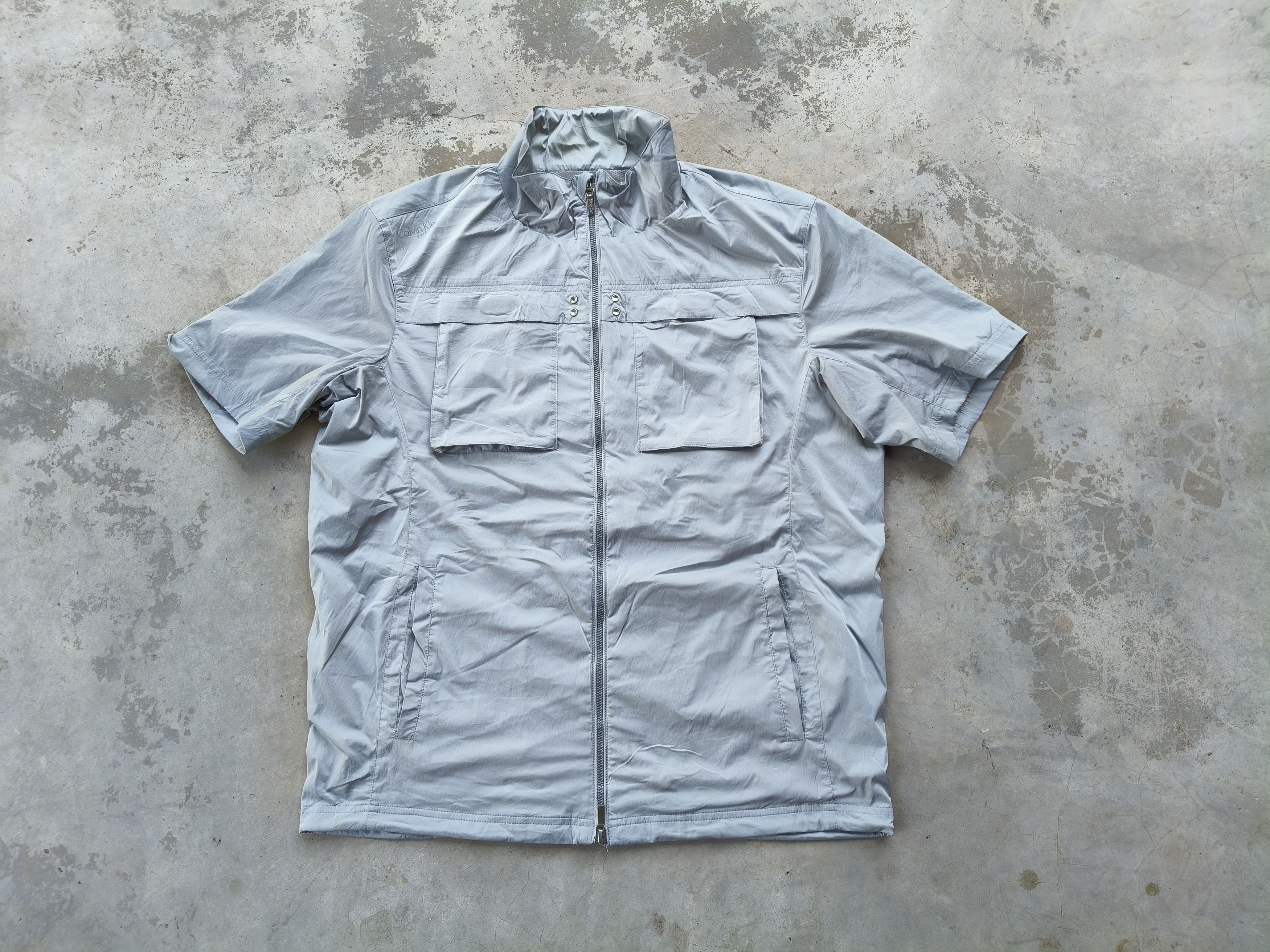 Calvin Klein Calvin Klein Golf Zipper Shirt Size US L / EU 52-54 / 3 - 3 Thumbnail