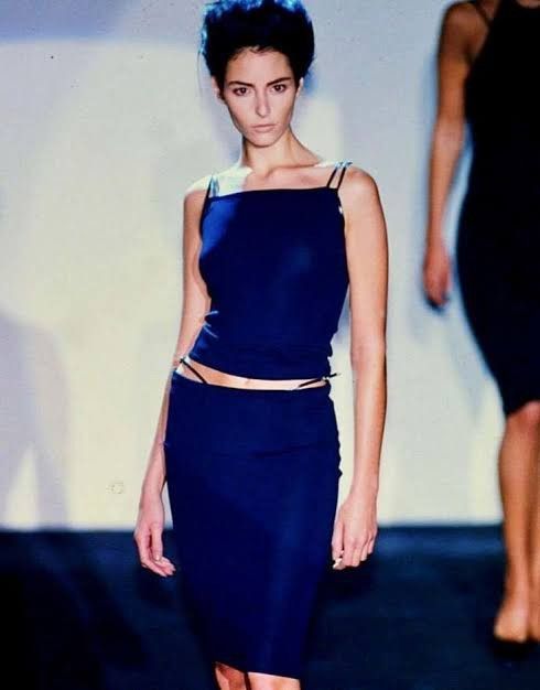 Gucci Gucci - Tom Ford - SS/98 - G - Logo Buckle - Tank Top Size M / US 6-8 / IT 42-44 - 1 Thumbnail