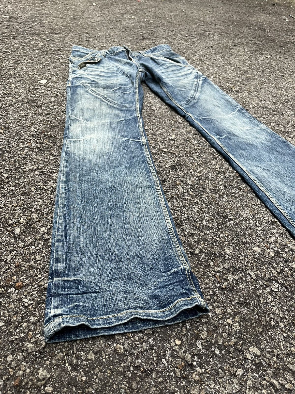Flared Jeans Nicole Club For Men Low Rise Boot Cut