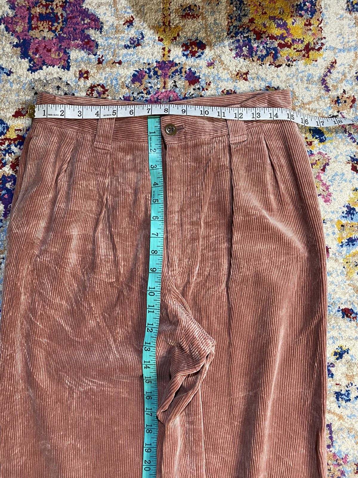 JUN MEN × Vintage 80s JUN MEN CORDUROY RELAXED STRAIGHT CASUAL PANTS W30 Size US 30 / EU 46 - 9 Thumbnail