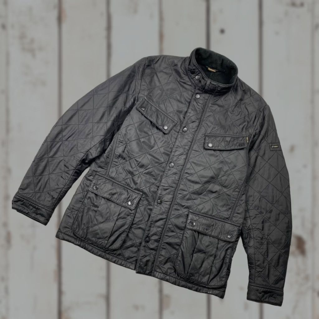 Barbour Barbour Barbour International Ariel Polarquilt Jacket Men L Black Quilted Regular Zip Size US L / EU 52-54 / 3 - 1 Thumbnail