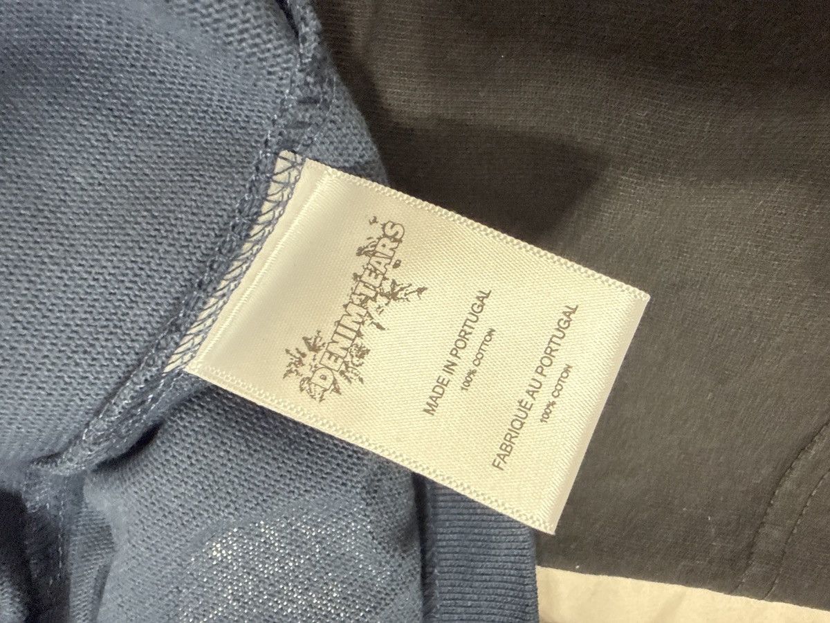 DENIM TEARS Denim Tears Cotton Wreath Long Sleeve Navy Size US XL / EU 56 / 4 - 6 Thumbnail