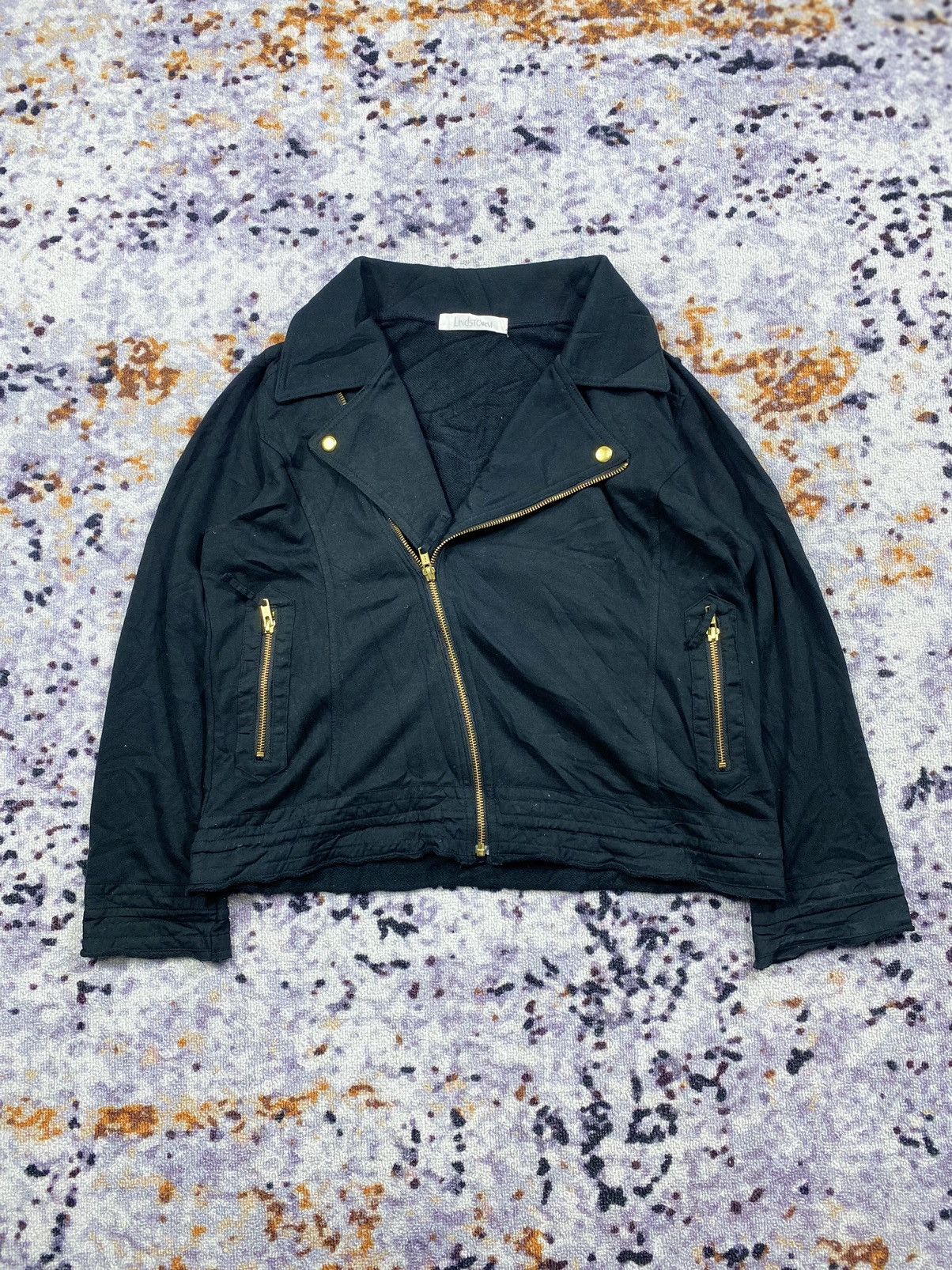 Japanese Brand Lindstrom Biker Jacket Ghotic Punk Style Size US L / EU 52-54 / 3 - 1 Thumbnail