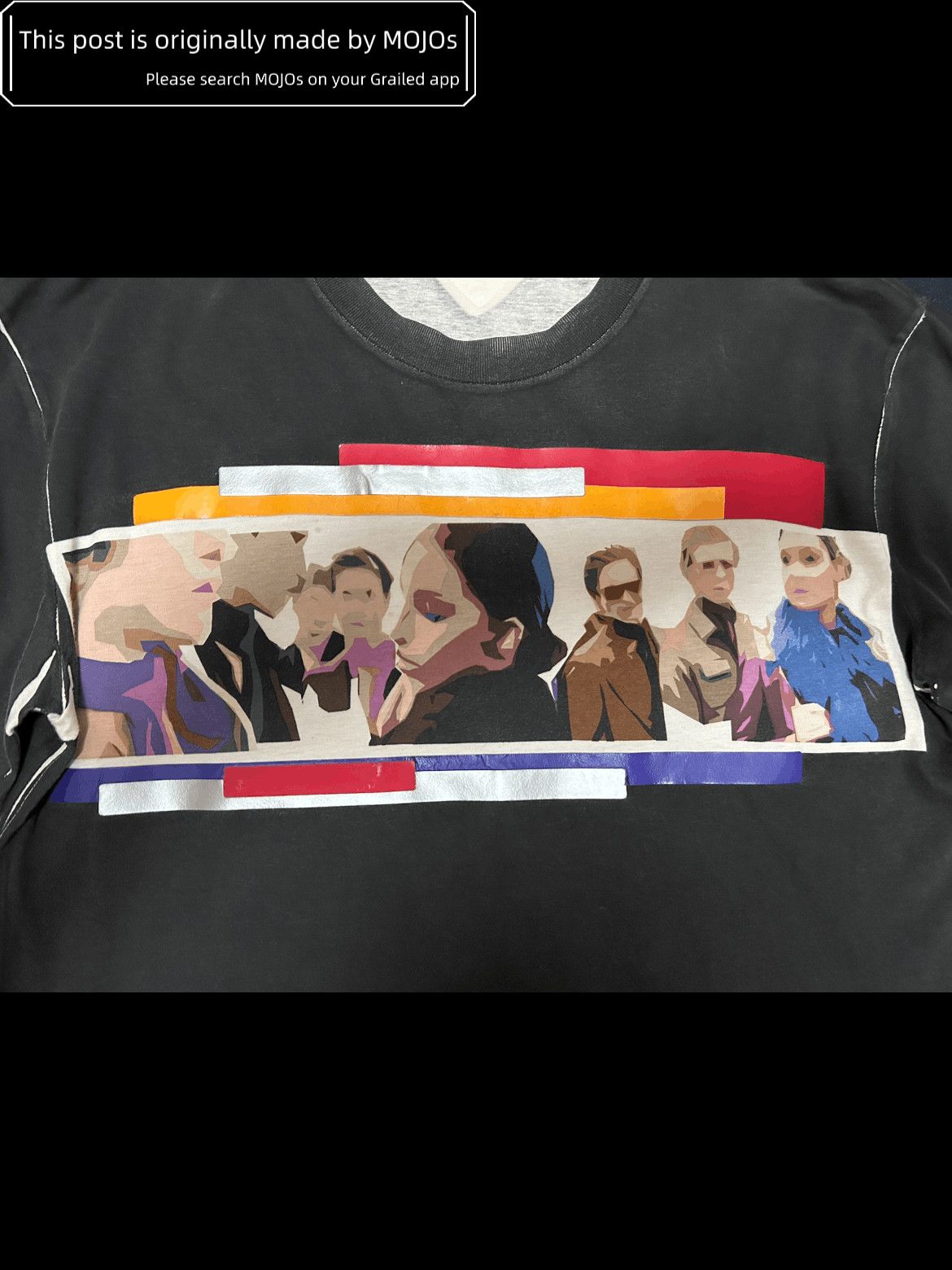 Prada Prada Figure Painting Tee (Black) Size US L / EU 52-54 / 3 - 2 Thumbnail