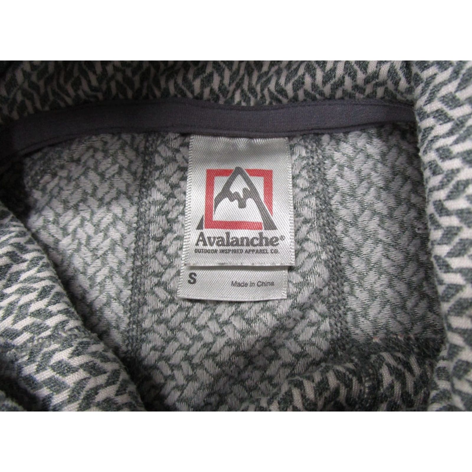 Avalanche Avalanche Jacket Women Size S Gray Fleece Cowl Mock Neck Pullover Top Long Sleeve Casual Basic Drawstring Warm Soft Spring Fall Size S / US 4 / IT 40 - 2 Thumbnail