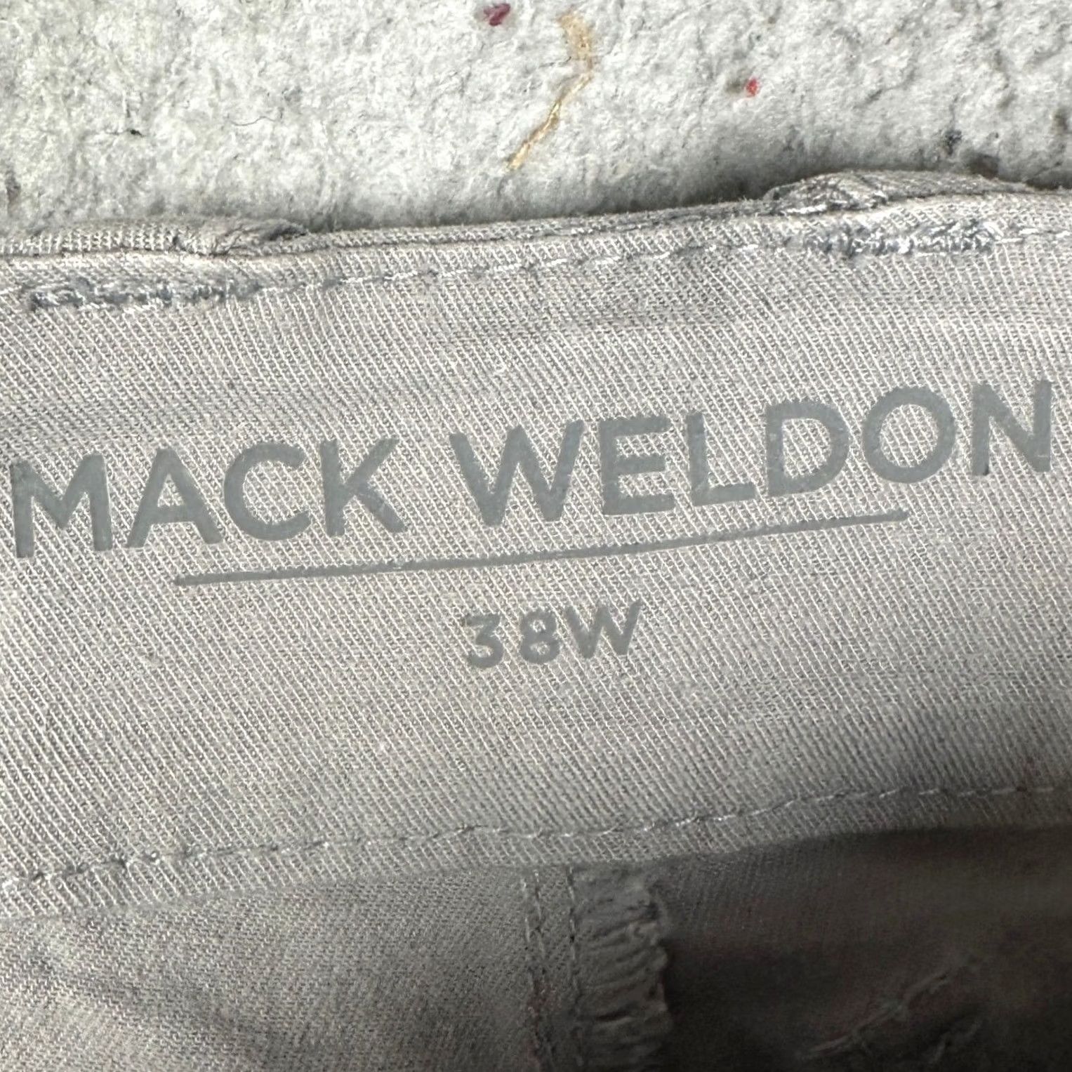 Vintage Mack Weldon Radius Shorts Mens 38 Grey Chino Stretch Pockets Casual Travel Slim Fit Regularade Size US 38 / EU 54 - 3 Thumbnail
