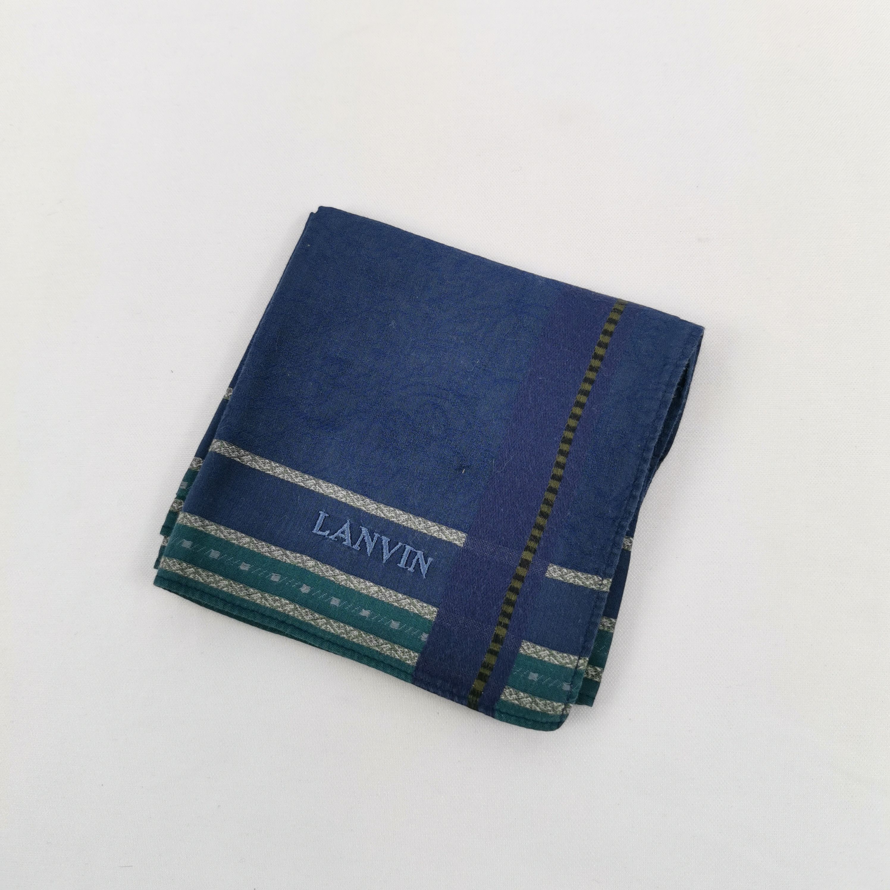 Lanvin Vintage Lanvin Handkerchief Neckerchief Bandana Size ONE SIZE - 4 Thumbnail