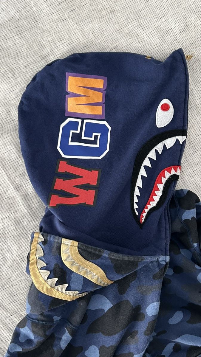 Bape BAPE Shark Hoodie og XL- como novo Size US XL / EU 56 / 4 - 7 Thumbnail