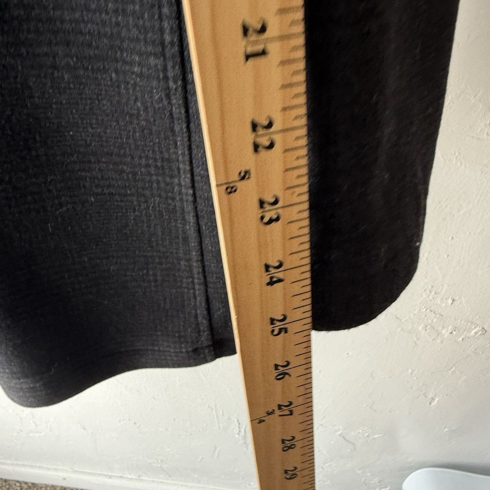 Pronto Uomo Pronto Uomo Tall Black Wool Blend Academia Twee Trench Coat Size US L / EU 52-54 / 3 - 10 Thumbnail