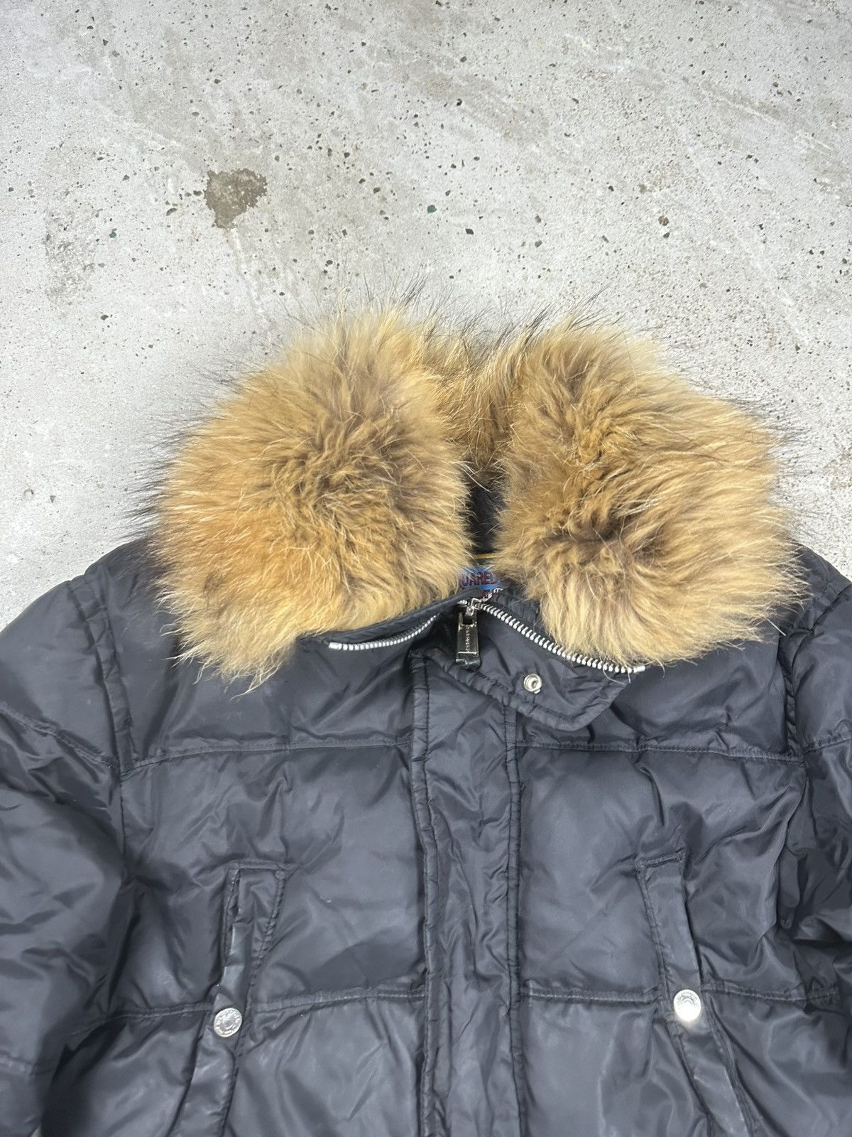 Dsquared2 2000s Dsquared2 Racoon Fur Down Puffer Bomber Jacket Crop Size M / US 6-8 / IT 42-44 - 7 Thumbnail