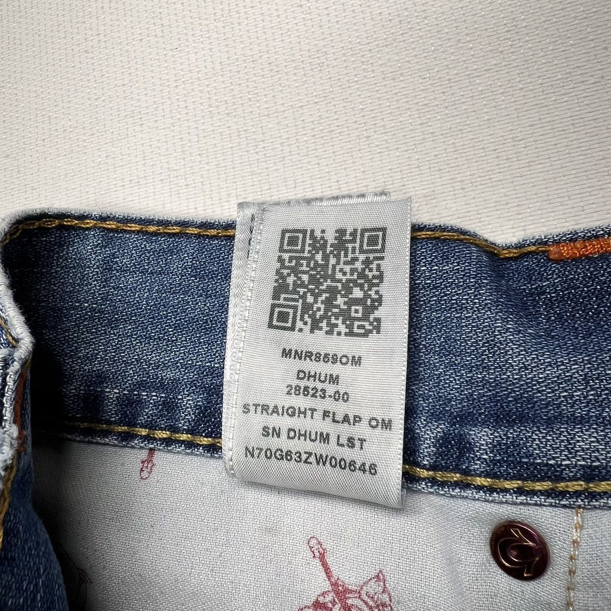 True Religion True Religion Jeans Blue Straight Flap Denim Ricky Washed Size US 36 / EU 52 - 12 Thumbnail