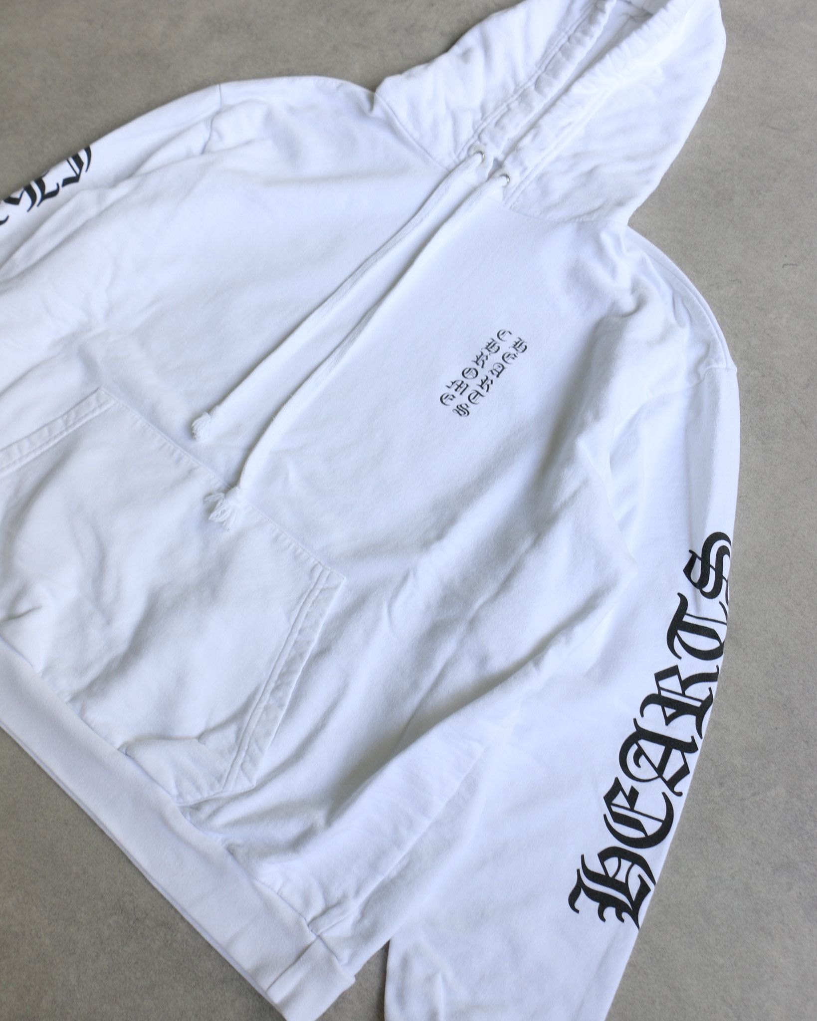Chrome Hearts Chrome Hearts Script Logo Hoodie White Size US XL / EU 56 / 4 - 2 Thumbnail