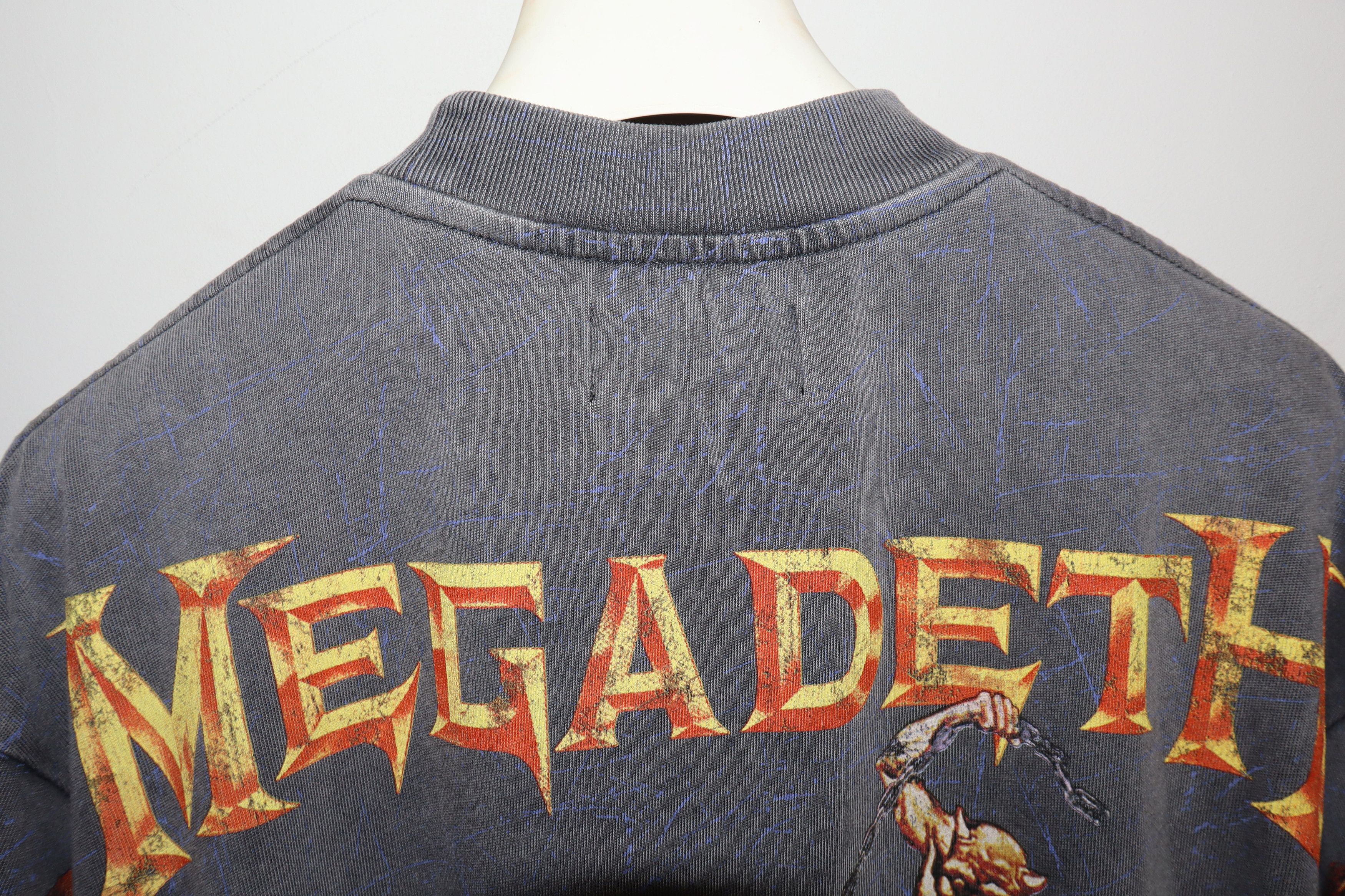 Represent Clo. Oversized Megadeth limited edition t-shirt Size US S / EU 44-46 / 1 - 6 Thumbnail
