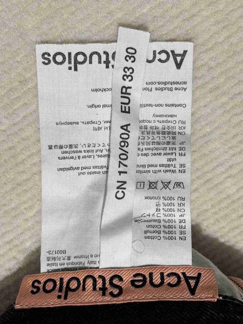 Acne Studios Acne Studios Black washed jeans Size US 30 / EU 46 - 6 Thumbnail