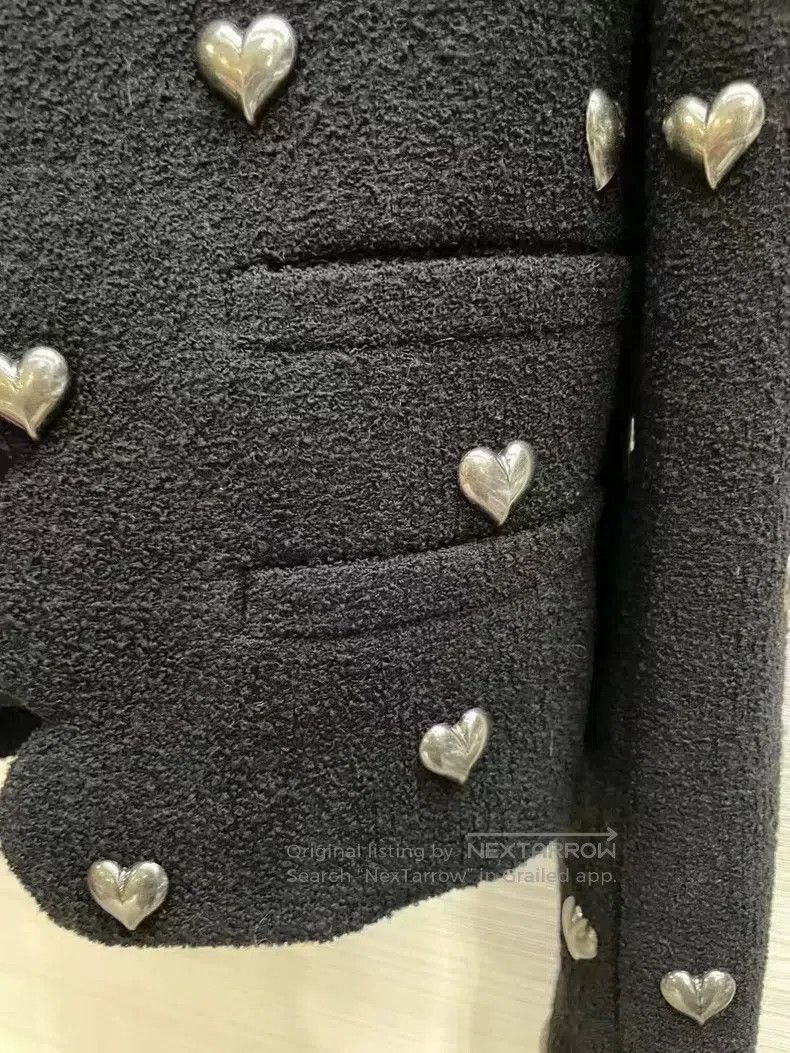Saint Laurent Paris Saint Laurent Paris Heart Tartan Jacket Size XXS / US 00 / IT 34 - 5 Thumbnail